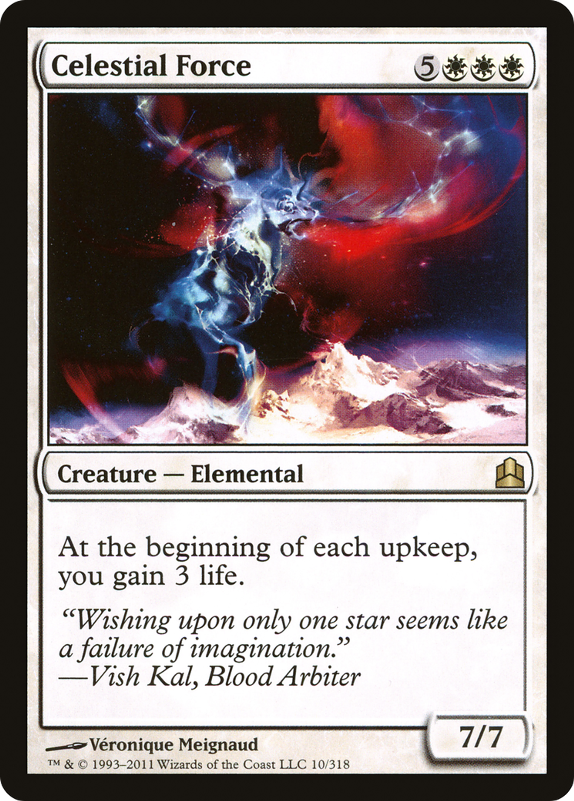 Celestial Force — Commander 2011 — Magic: The Gathering