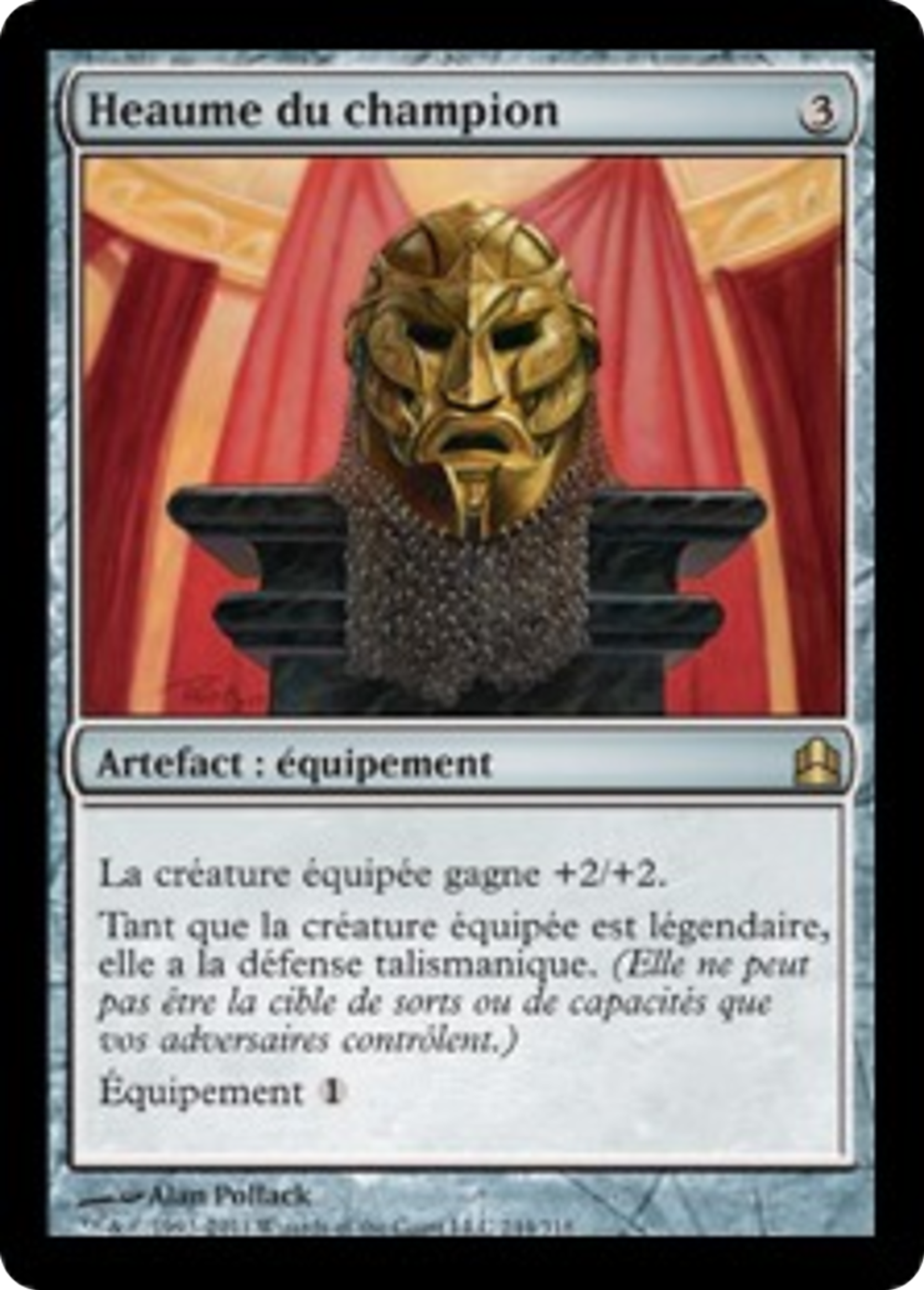 Heaume du champion — Commander 2011 — Magic: The Gathering