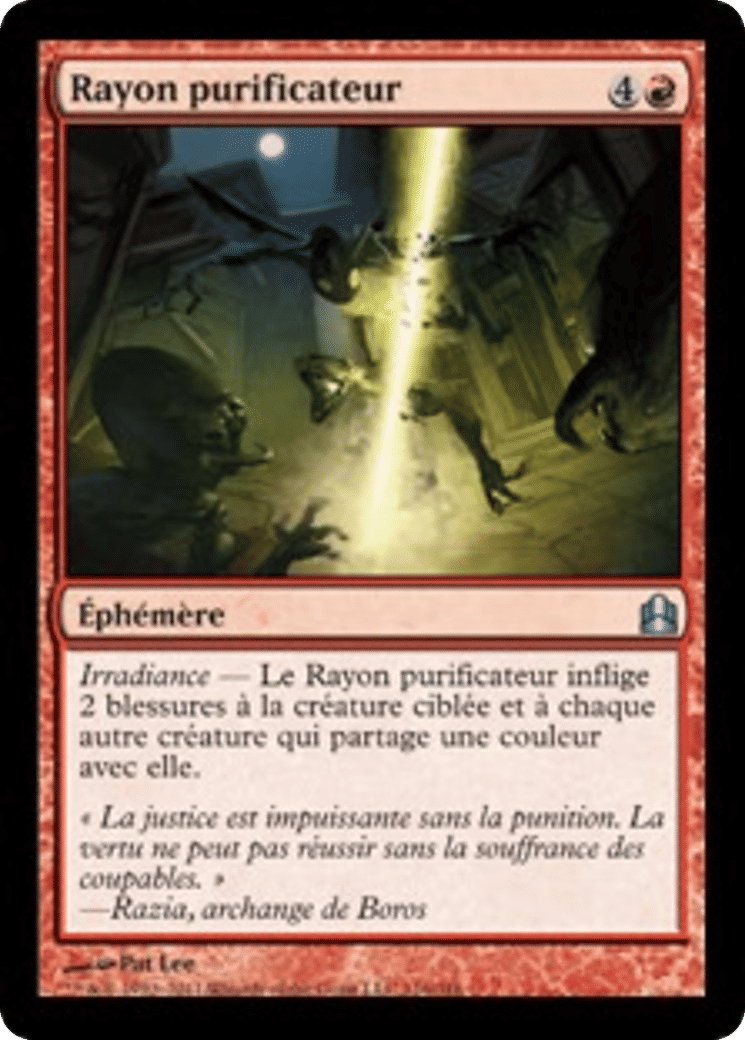 Rayon purificateur — Commander 2011 — Magic: The Gathering
