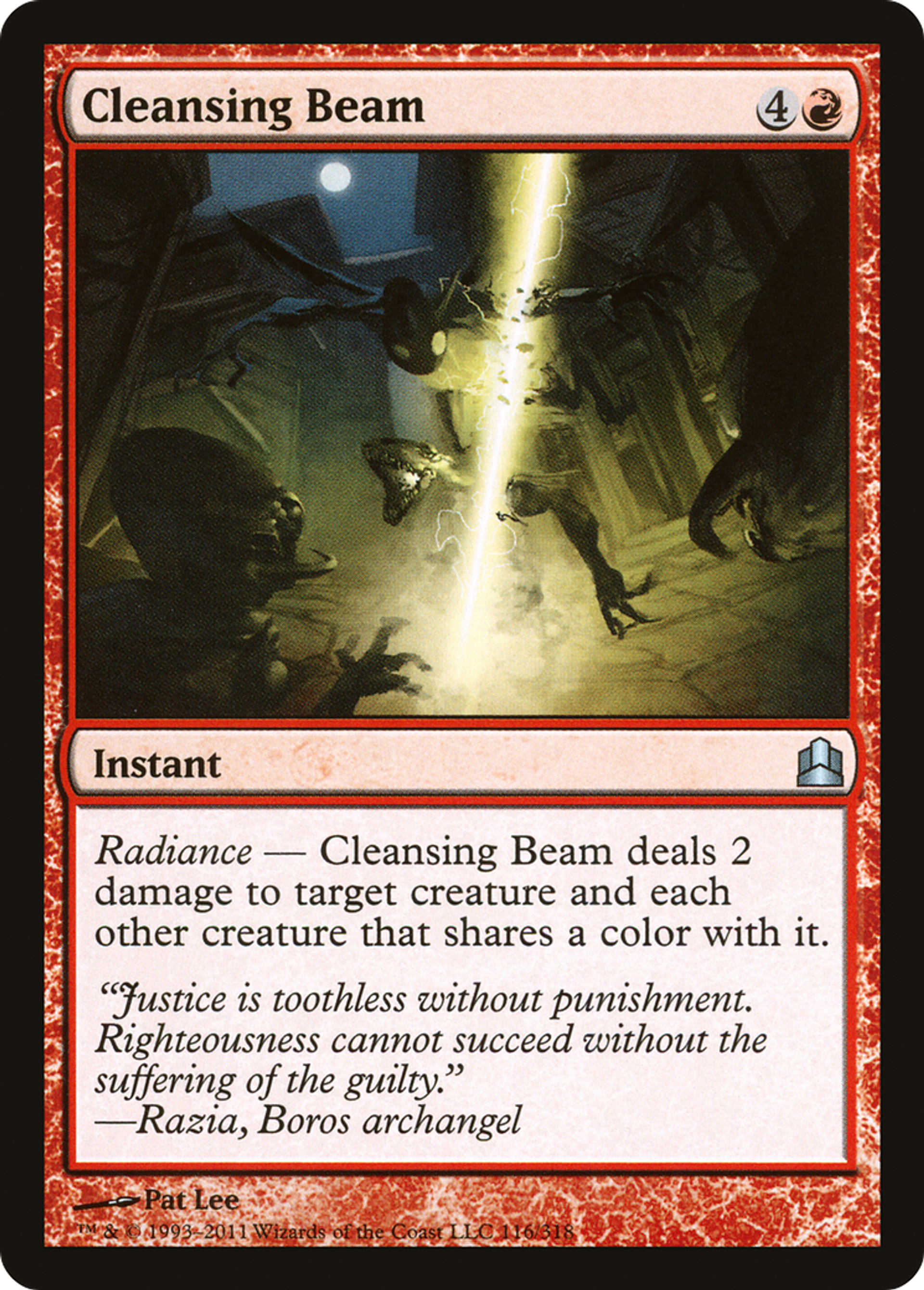 Rayon purificateur — Commander 2011 — Magic: The Gathering