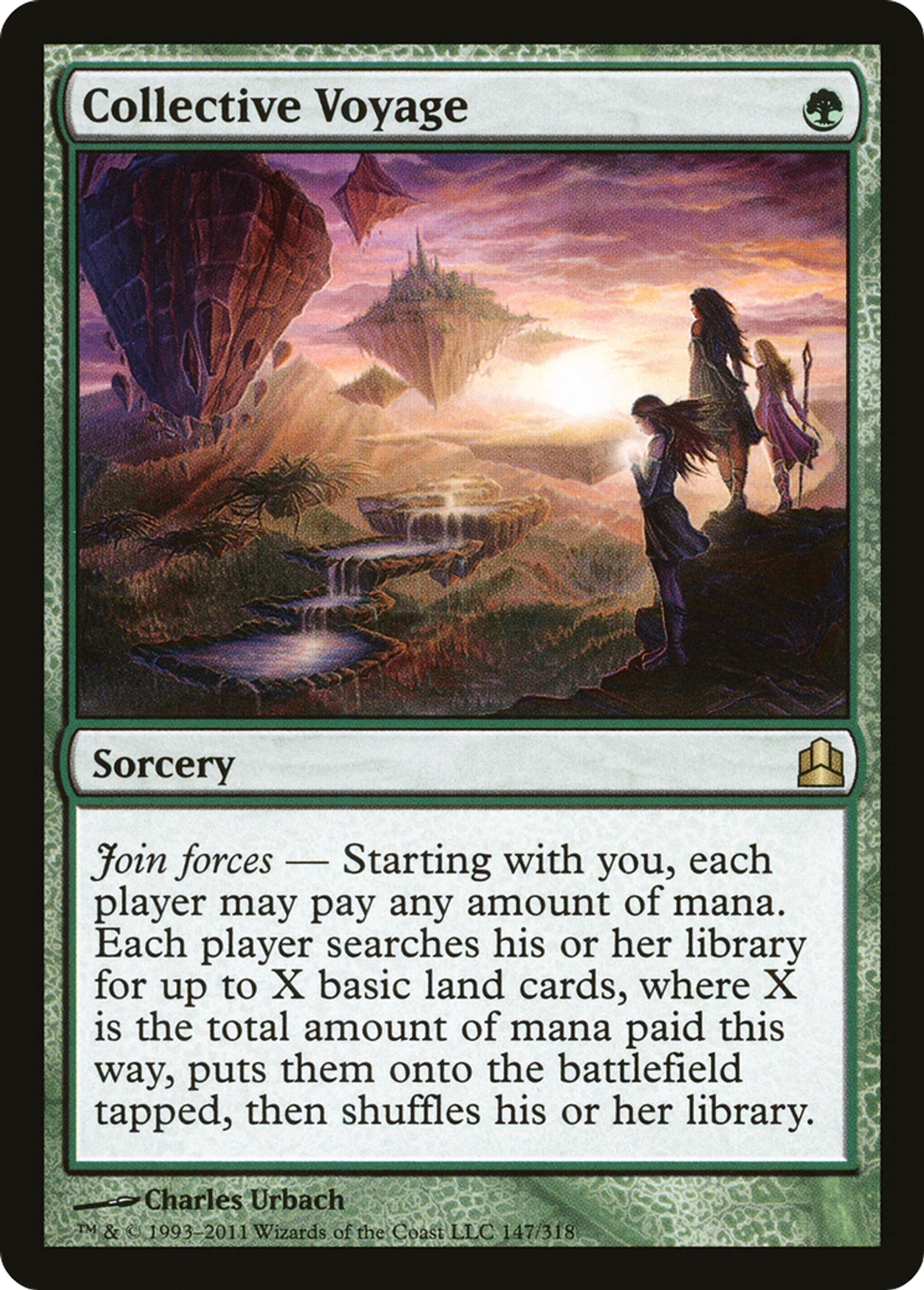 Collective Voyage — Commander 2011 — Magic: The Gathering