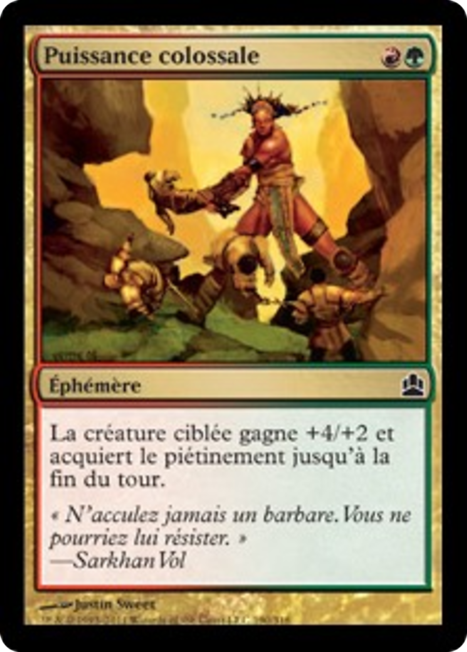 Puissance colossale — Commander 2011 — Magic: The Gathering