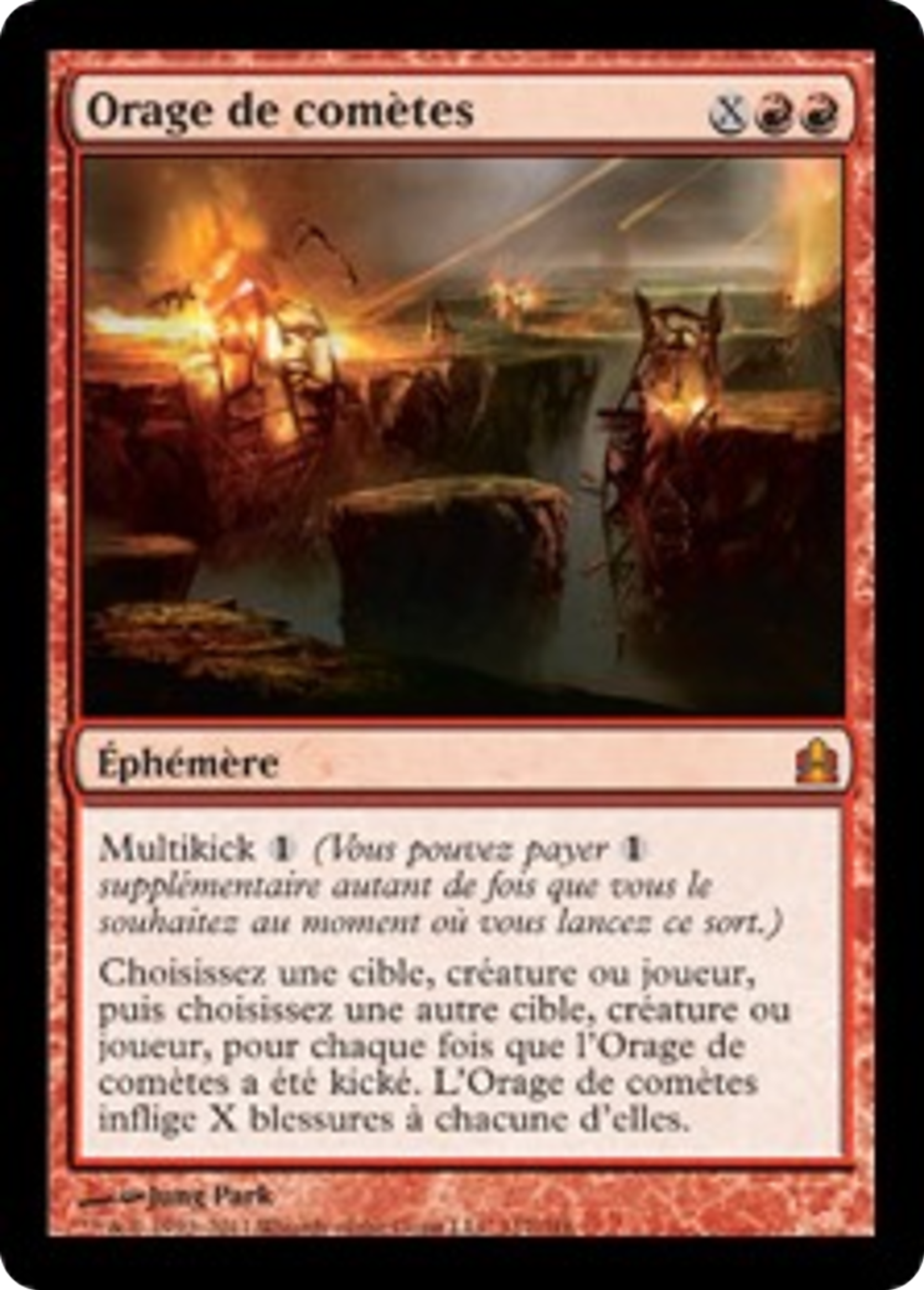 Orage de comètes — Commander 2011 — Magic: The Gathering