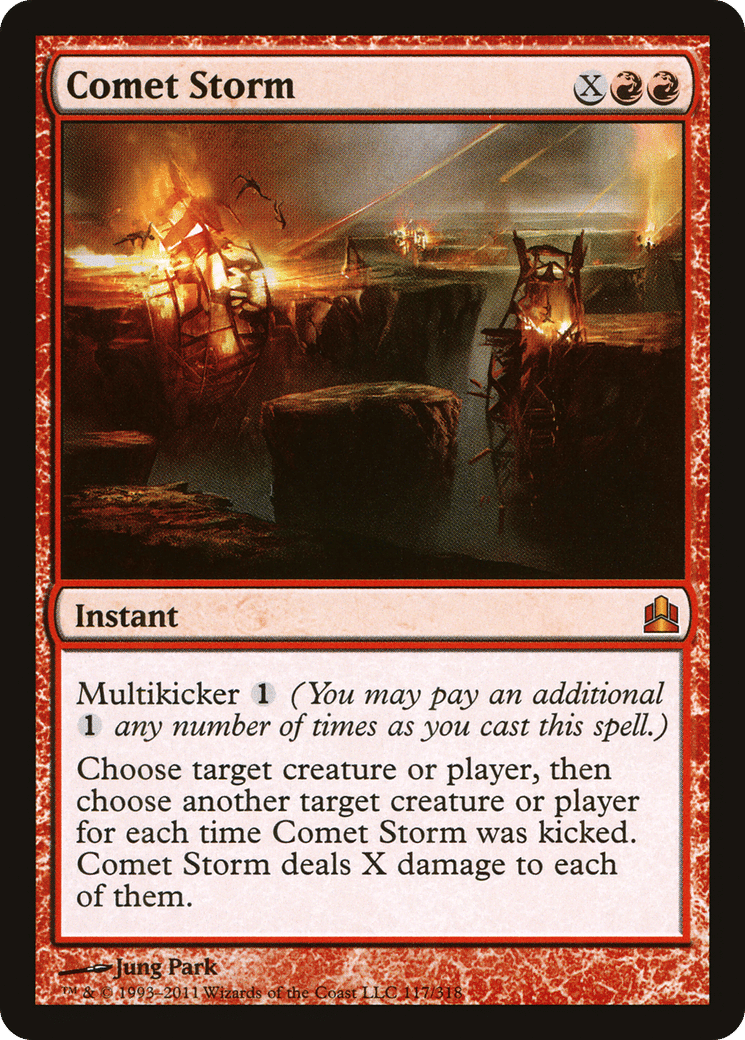 Comet Storm — Commander 2011 — Magic: The Gathering