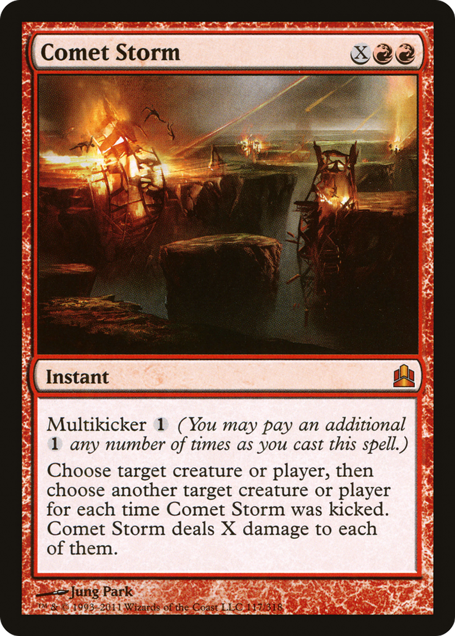 Orage de comètes — Commander 2011 — Magic: The Gathering