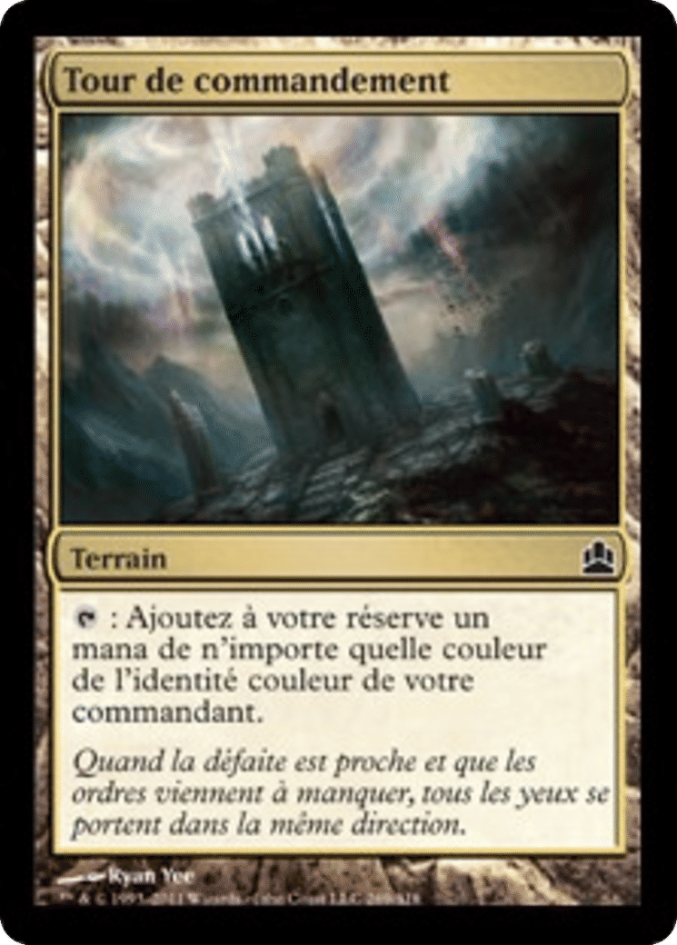 Tour de commandement — Commander 2011 — Magic: The Gathering