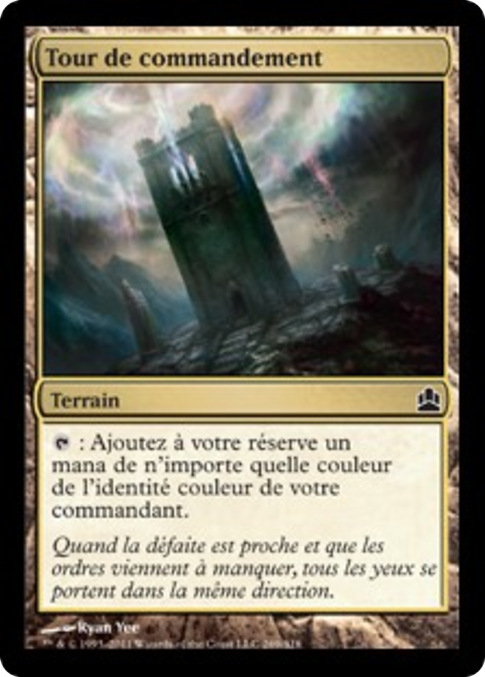 Tour de commandement — Commander 2011 — Magic: The Gathering