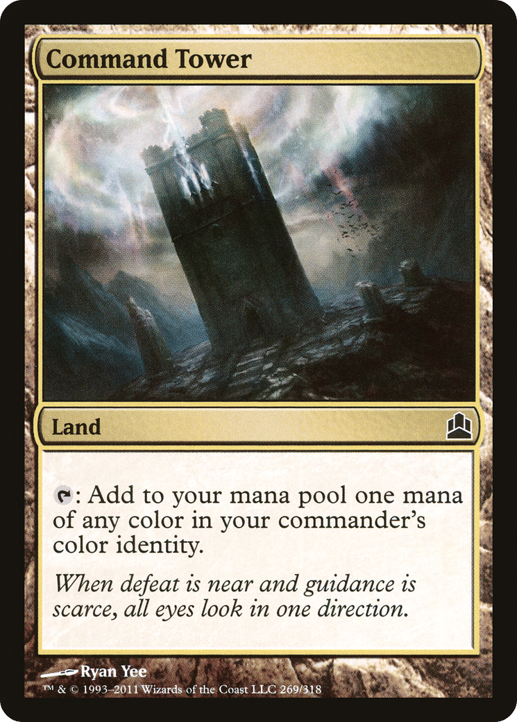 Command Tower — Commander 2011 — Magic: The Gathering