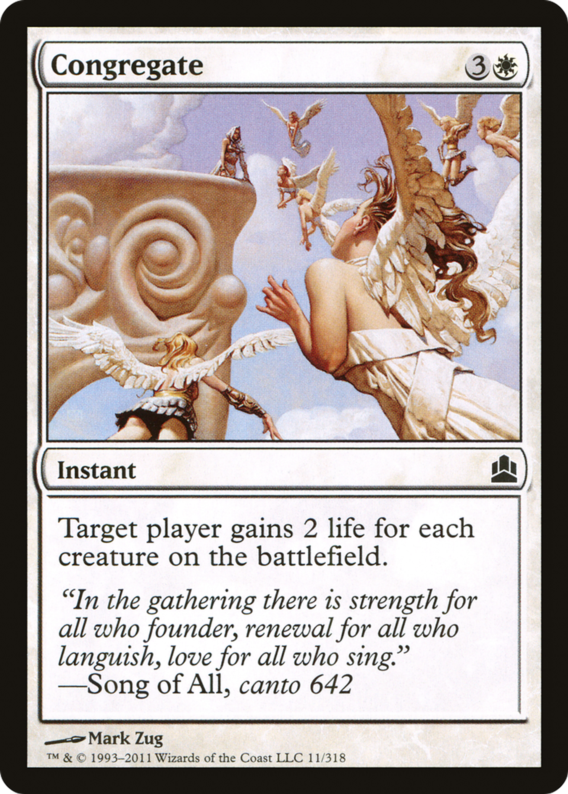 Congregate — Commander 2011 — Magic: The Gathering