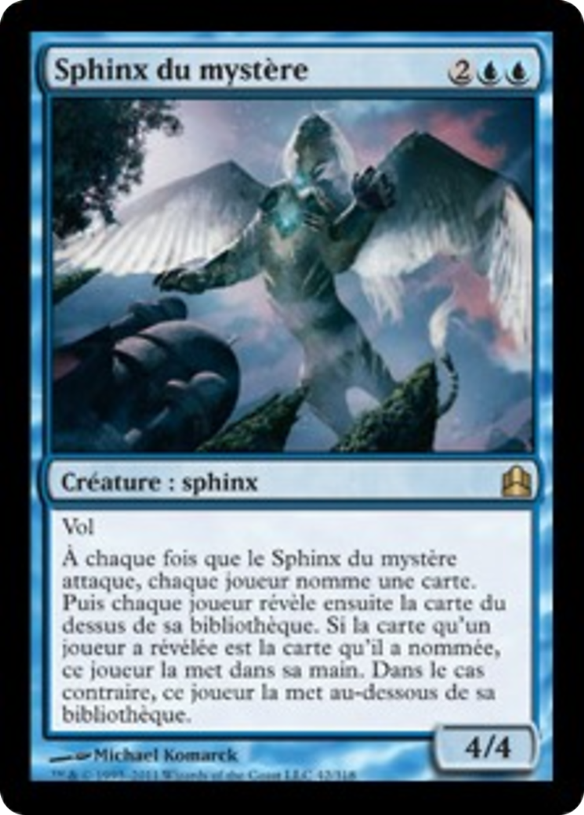 Sphinx du mystère — Commander 2011 — Magic: The Gathering