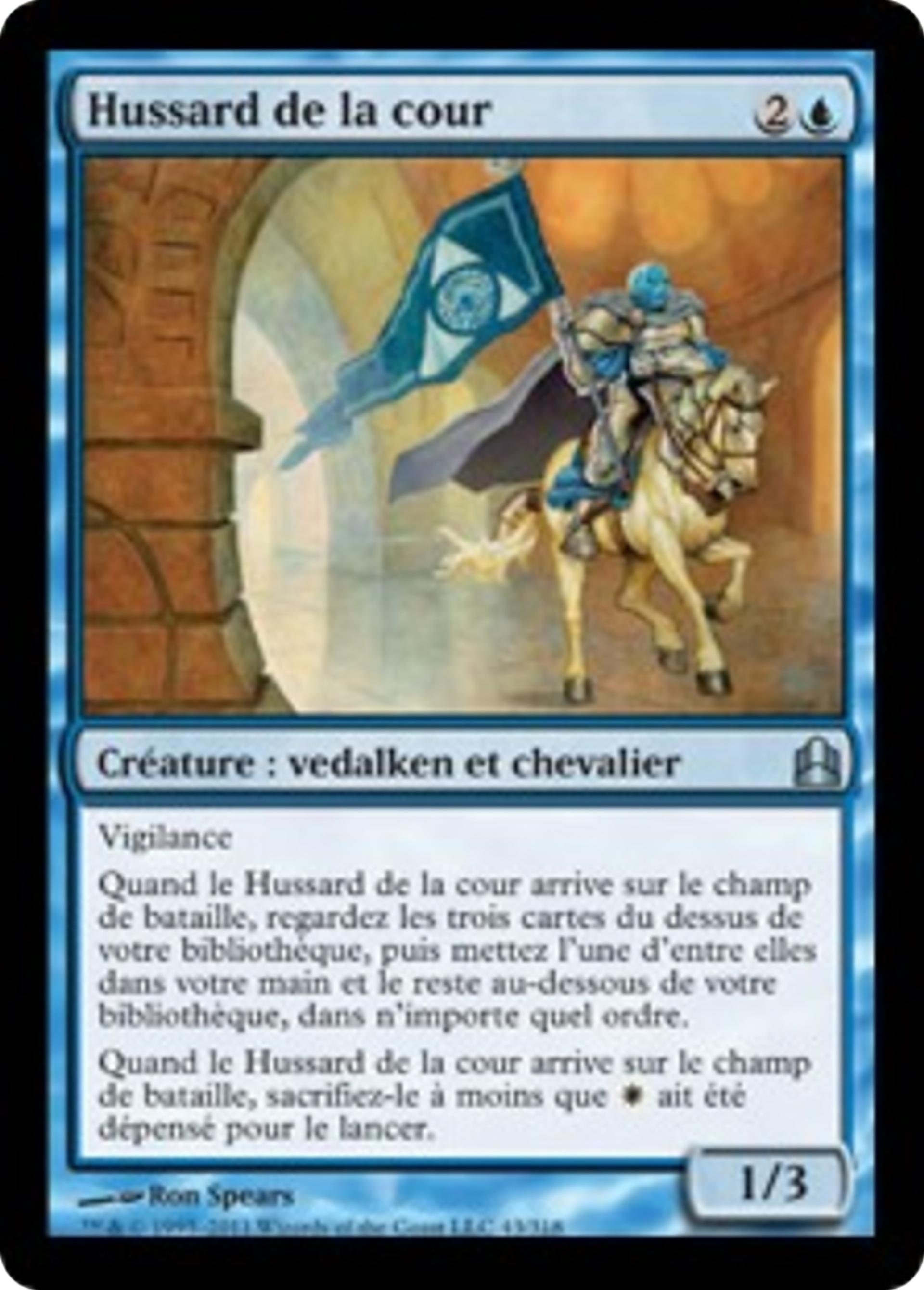 Hussard de la cour — Commander 2011 — Magic: The Gathering