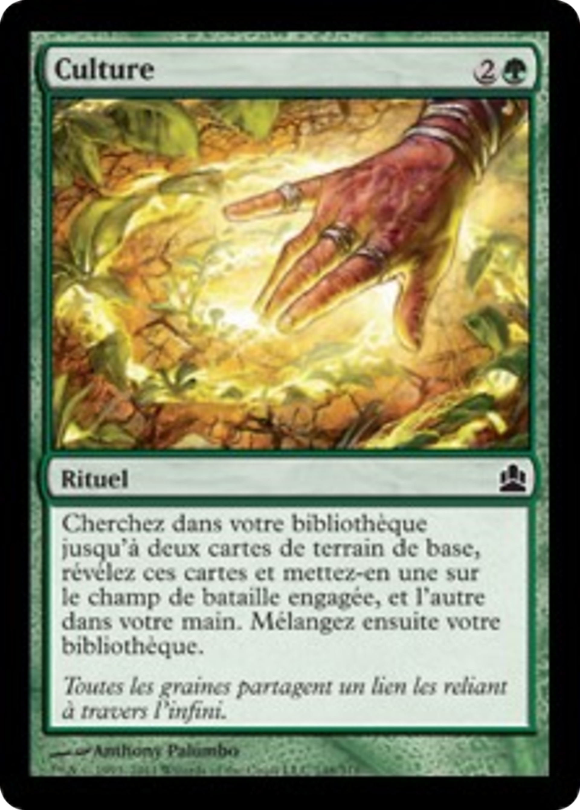 Culture — Commander 2011 — Magic: The Gathering