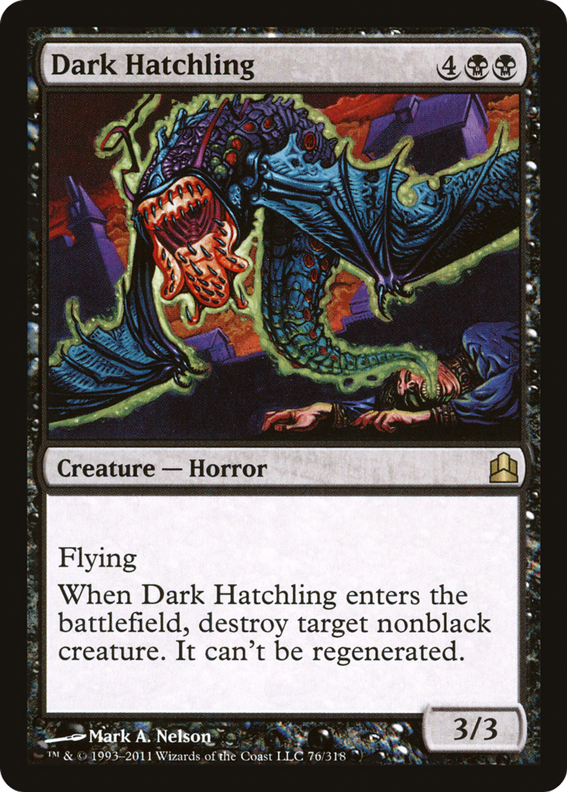 Dark Hatchling — Commander 2011 — Magic: The Gathering