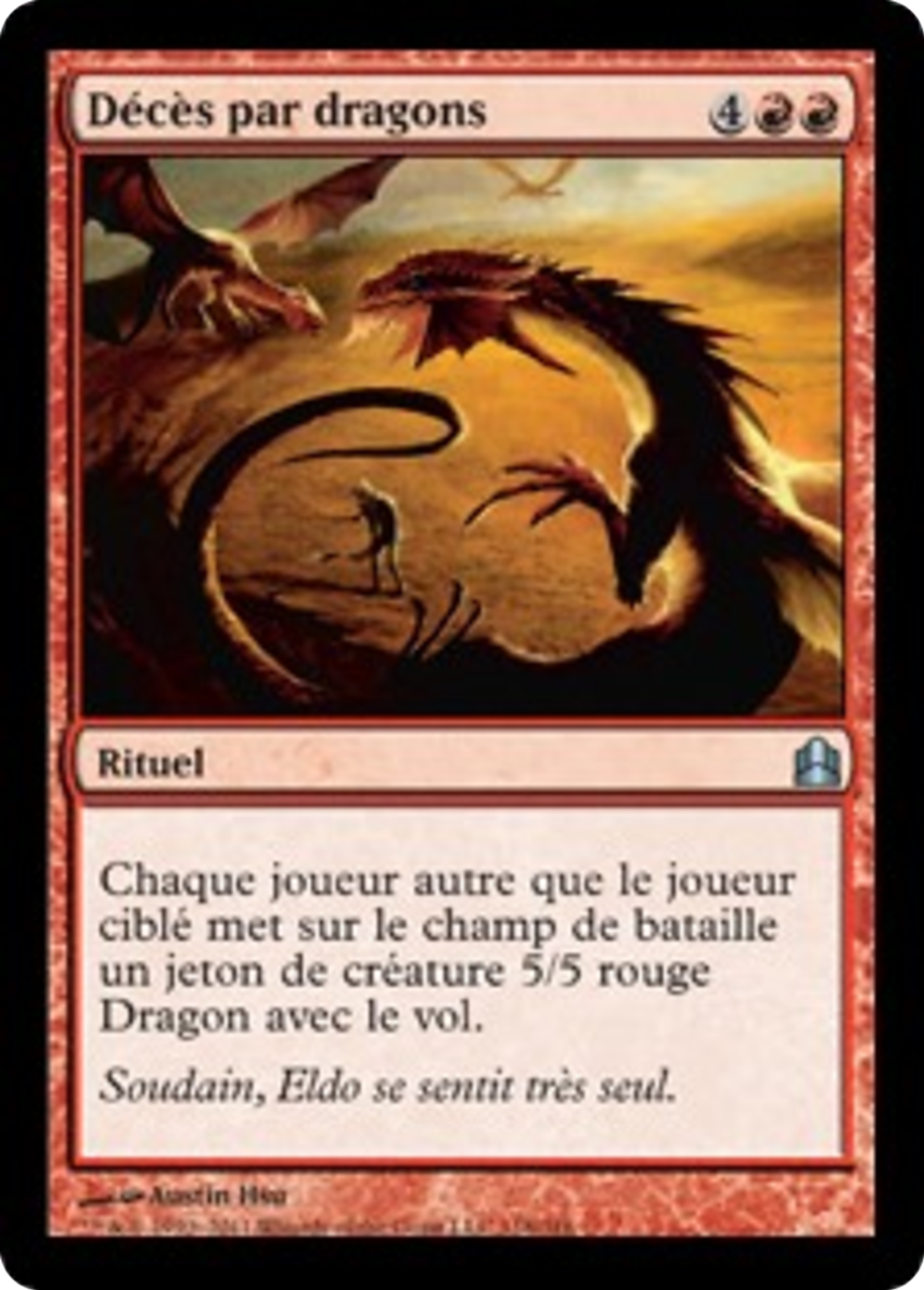 Décès par dragons — Commander 2011 — Magic: The Gathering