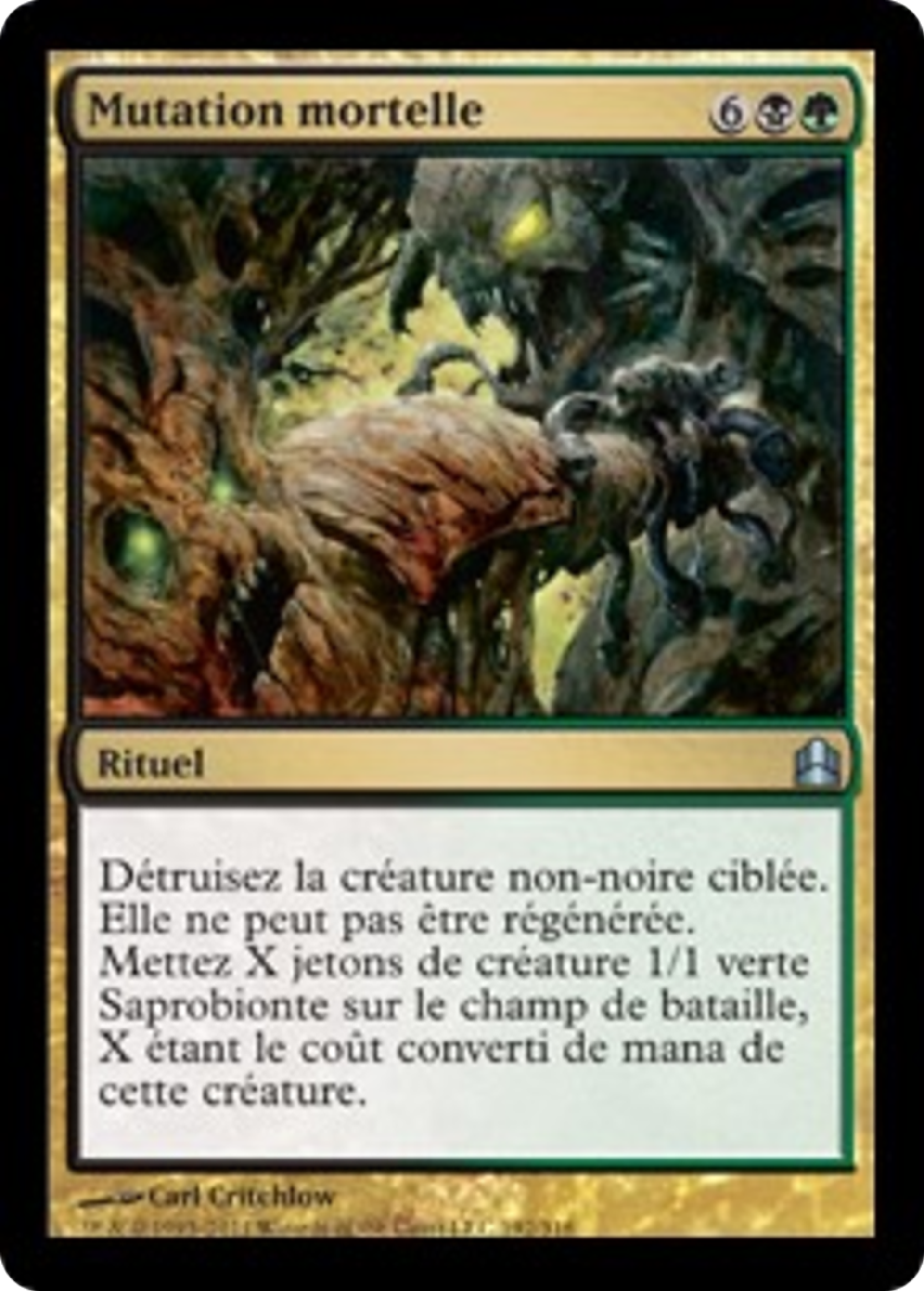 Mutation mortelle — Commander 2011 — Magic: The Gathering