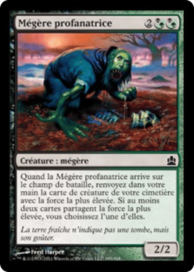 Mégère profanatrice — Commander 2011 — Magic: The Gathering