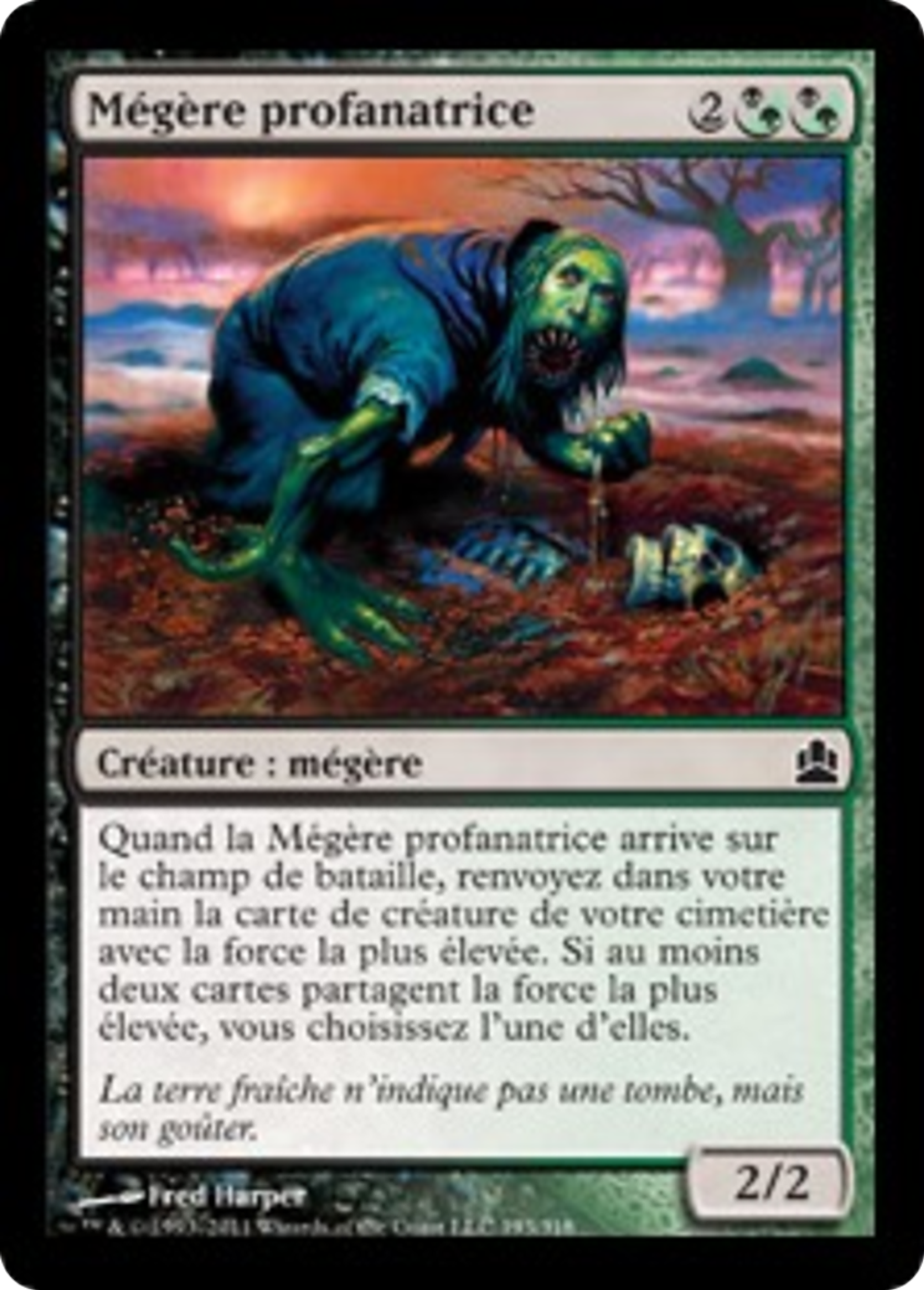 Mégère profanatrice — Commander 2011 — Magic: The Gathering