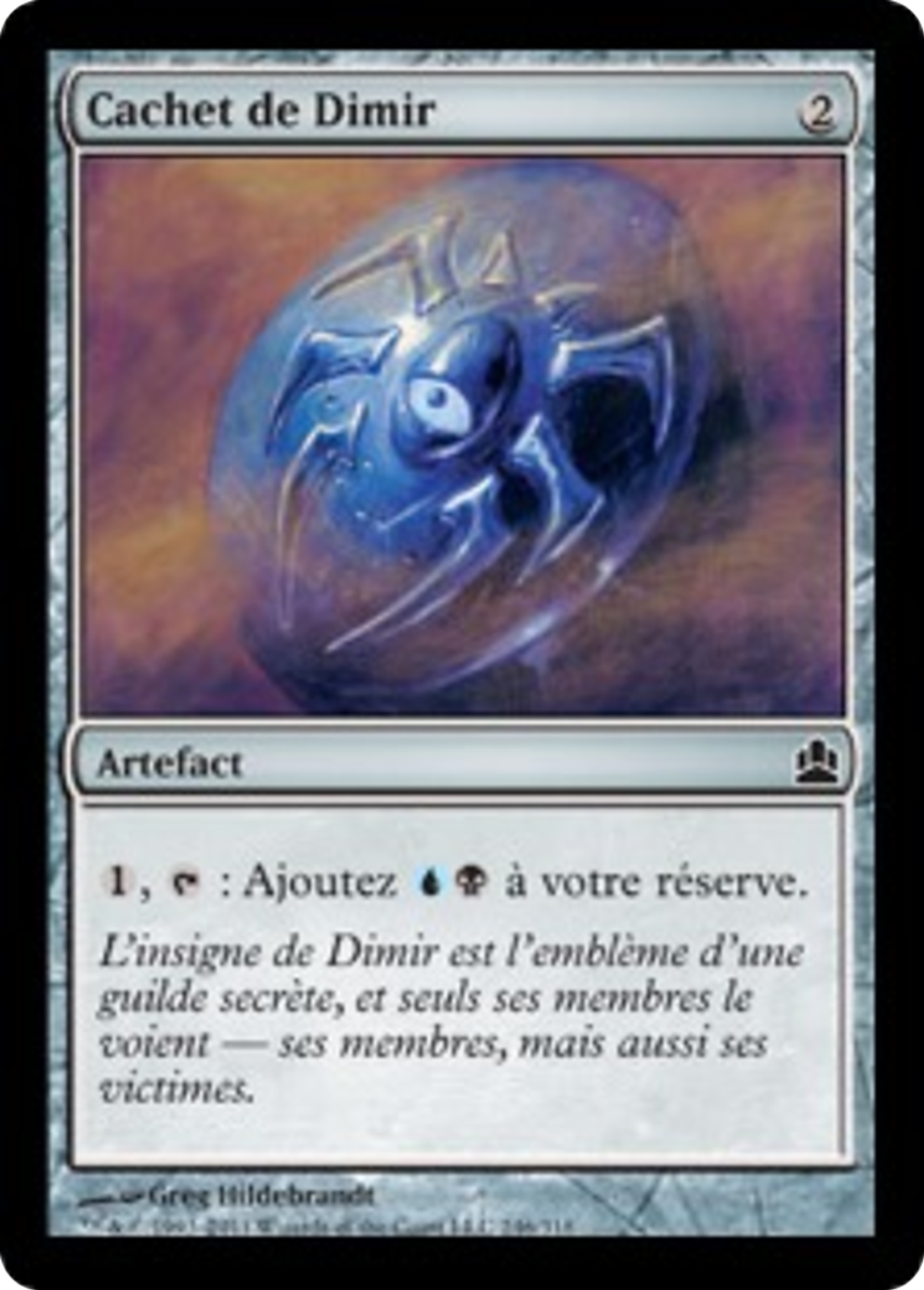 Cachet de Dimir — Commander 2011 — Magic: The Gathering