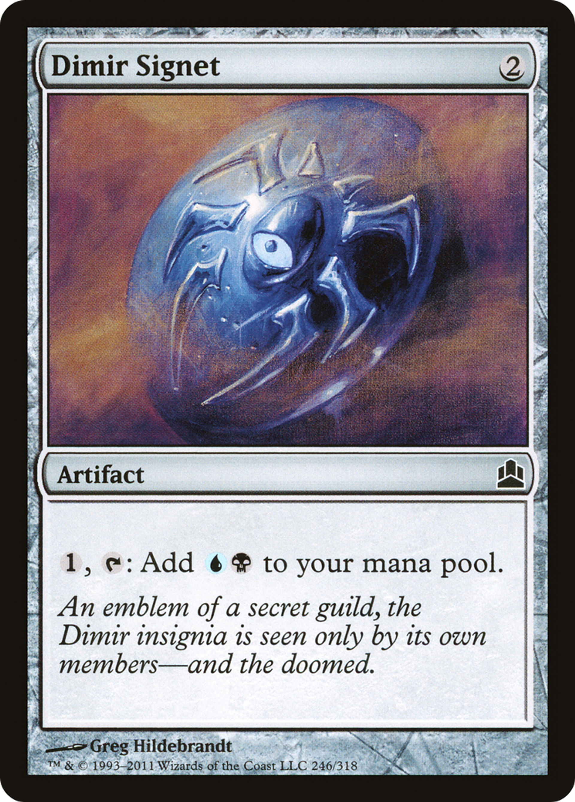 Cachet de Dimir — Commander 2011 — Magic: The Gathering