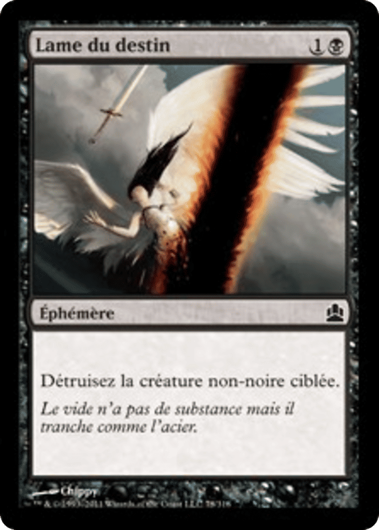 Lame du destin — Commander 2011 — Magic: The Gathering