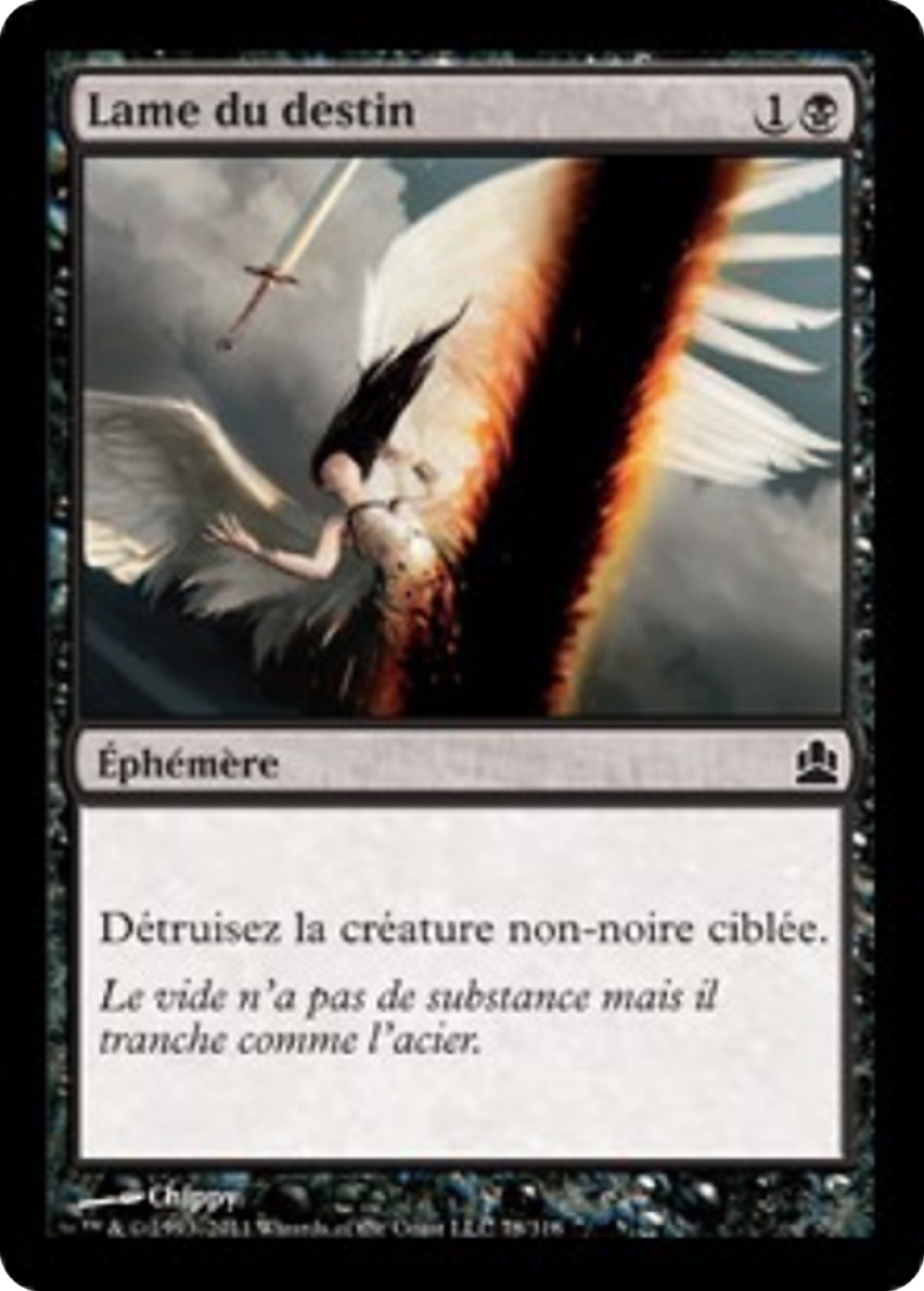 Lame du destin — Commander 2011 — Magic: The Gathering