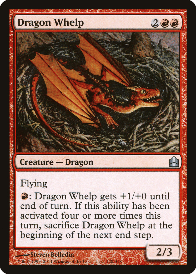 Dragon Whelp — Commander 2011 — Magic: The Gathering