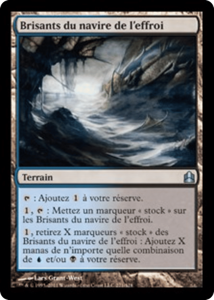 Brisants du navire de l'effroi — Commander 2011 — Magic: The Gathering