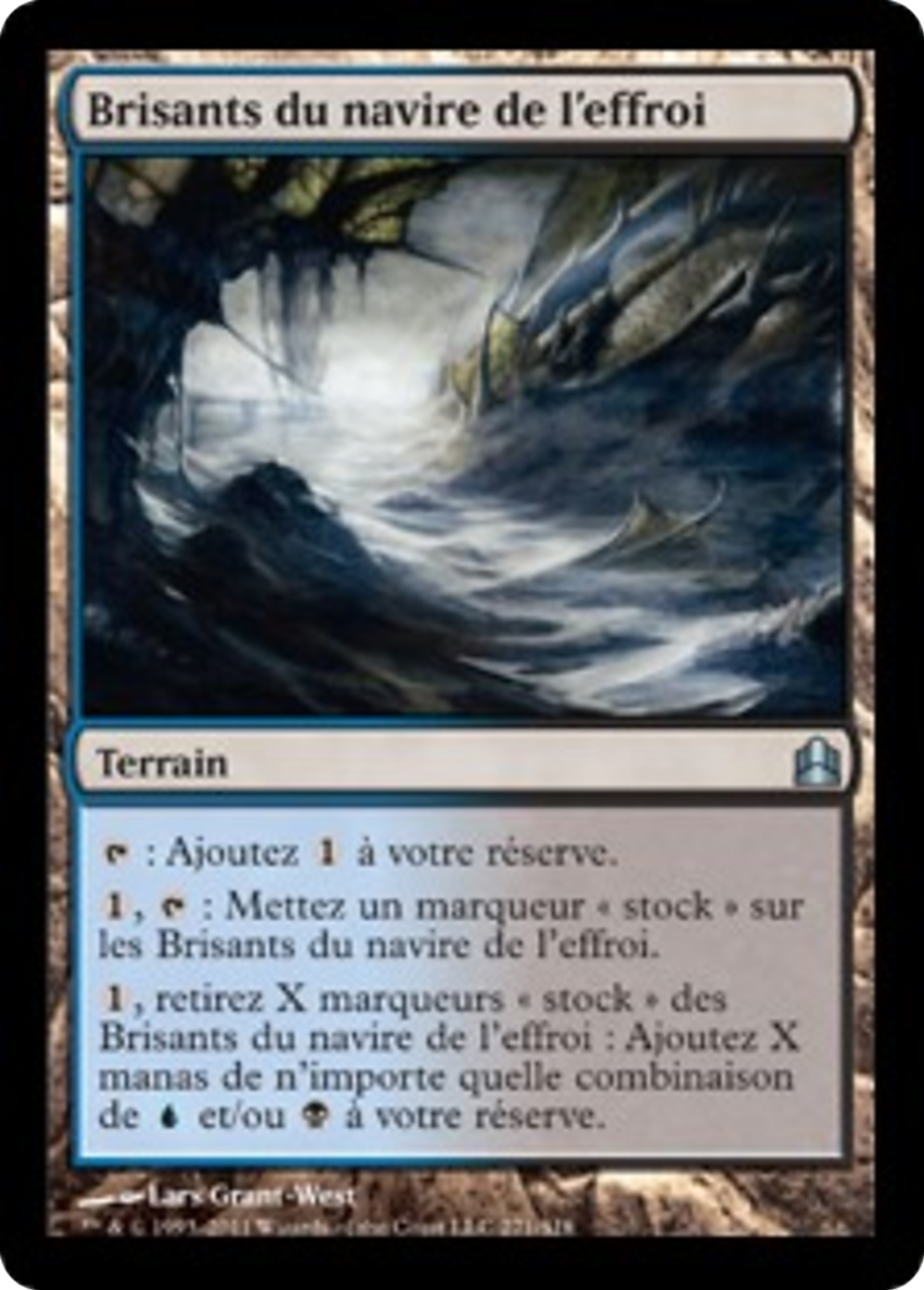 Brisants du navire de l'effroi — Commander 2011 — Magic: The Gathering