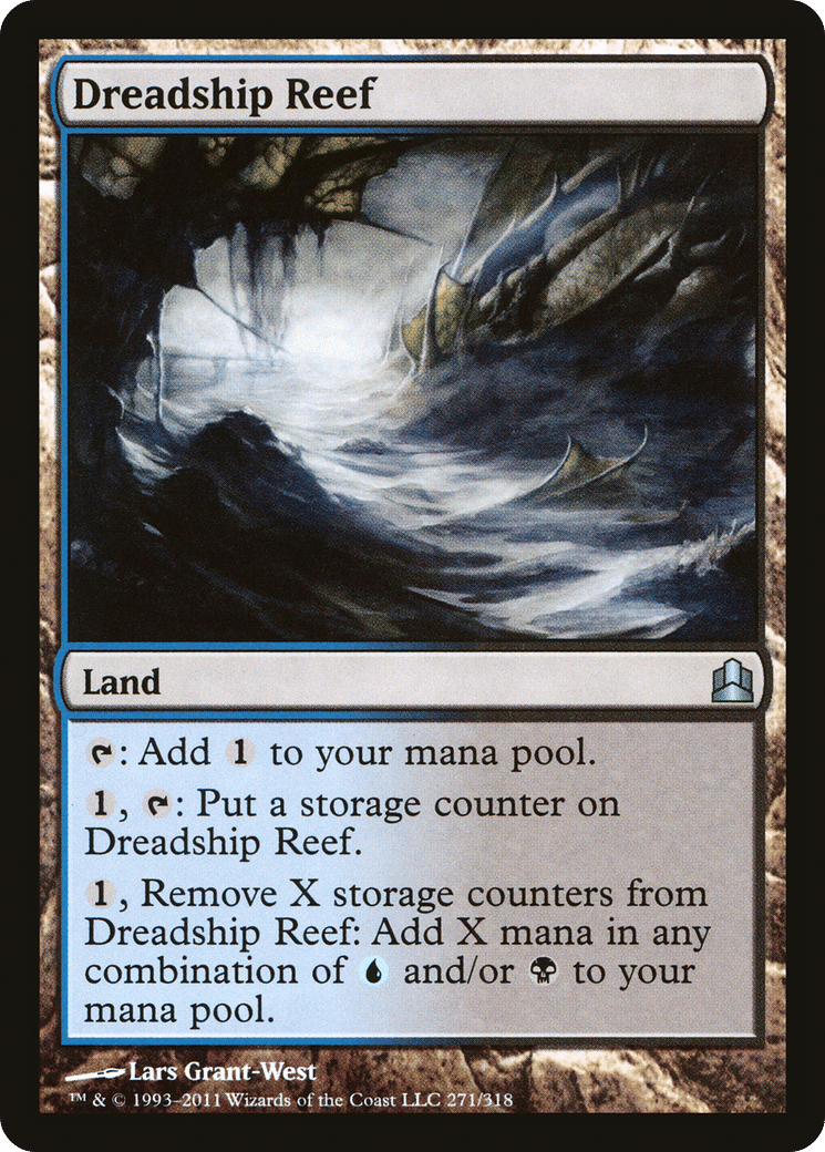 Dreadship Reef — Commander 2011 — Magic: The Gathering
