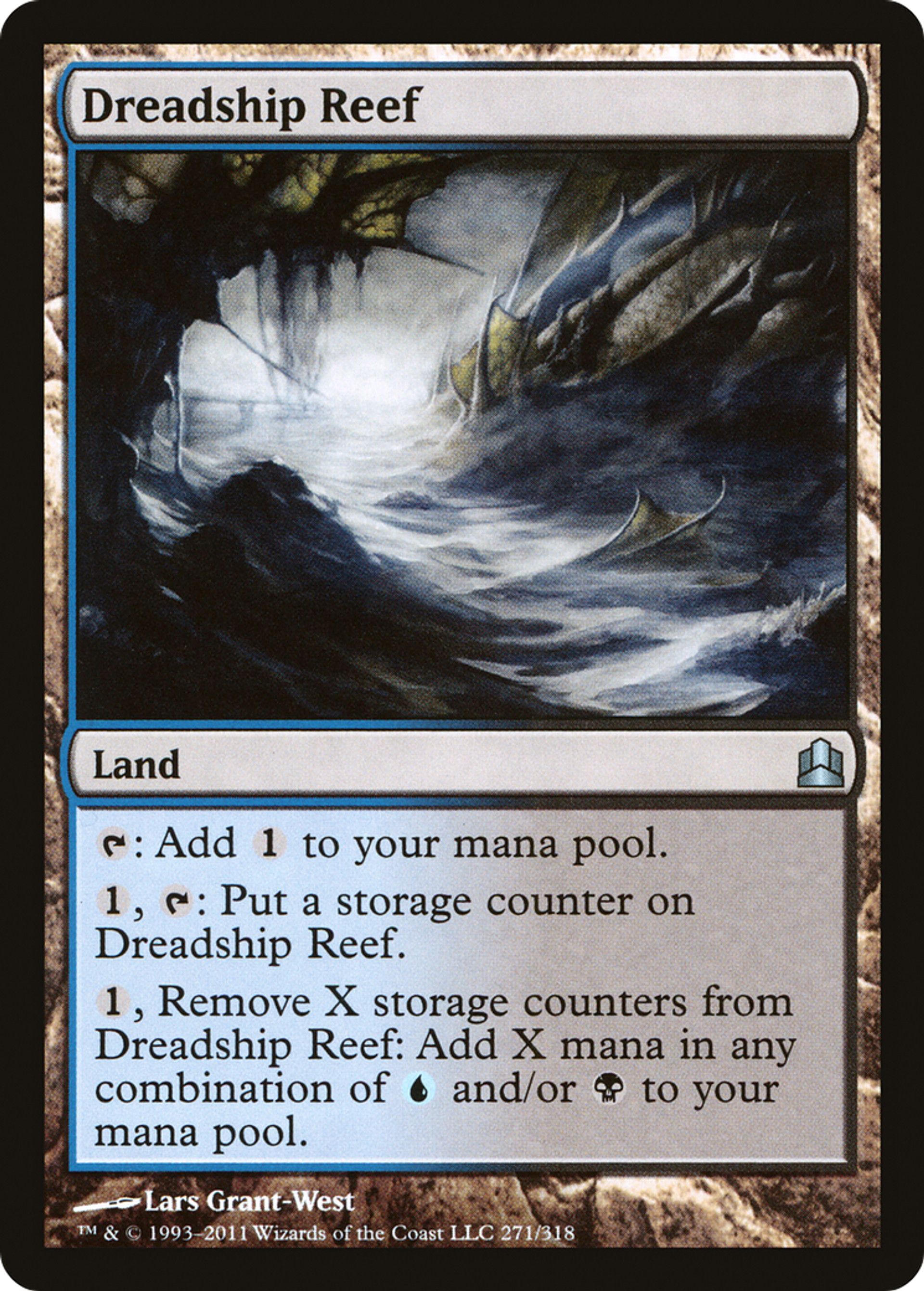 Dreadship Reef — Commander 2011 — Magic: The Gathering