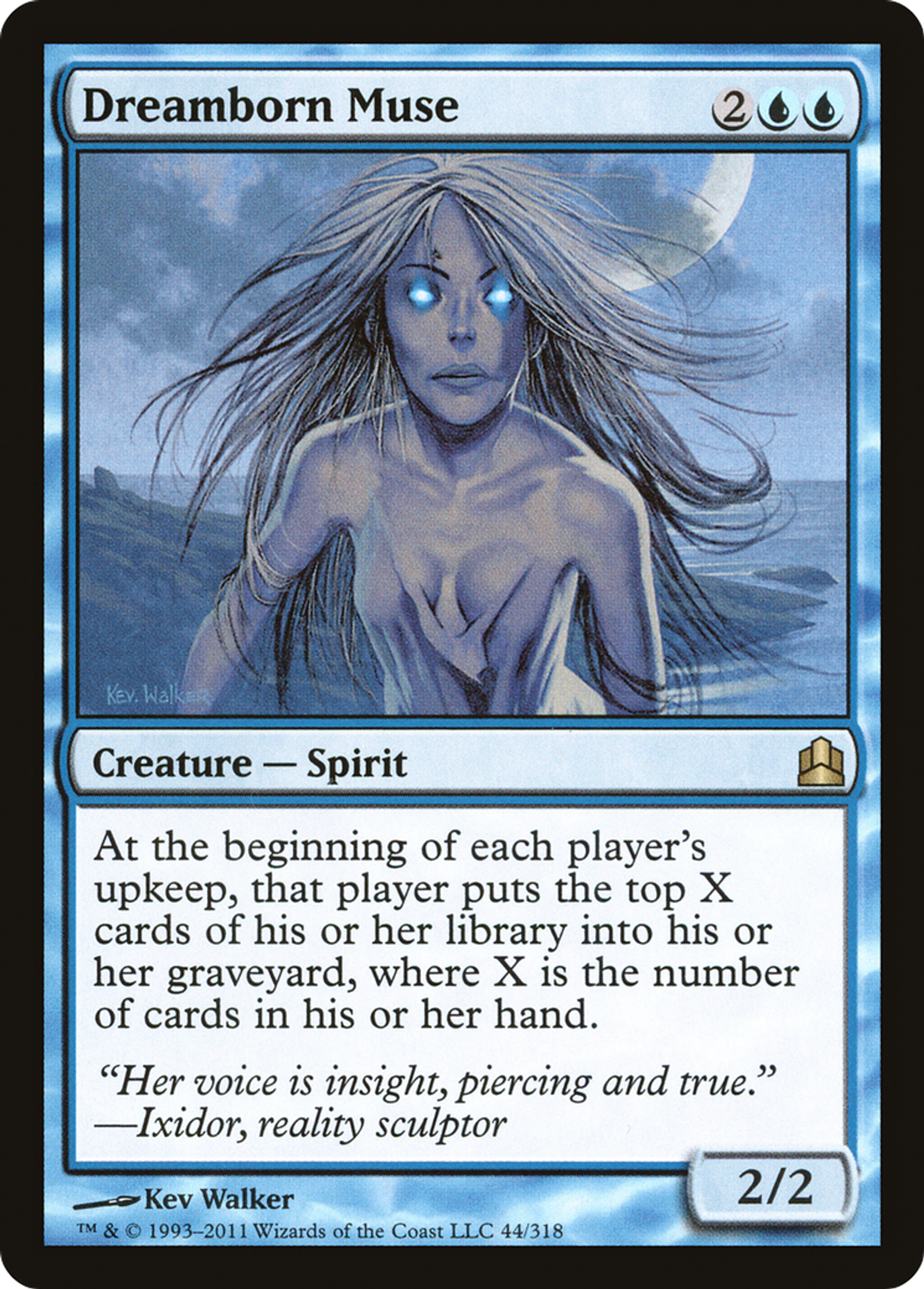 Muse née des rêves — Commander 2011 — Magic: The Gathering
