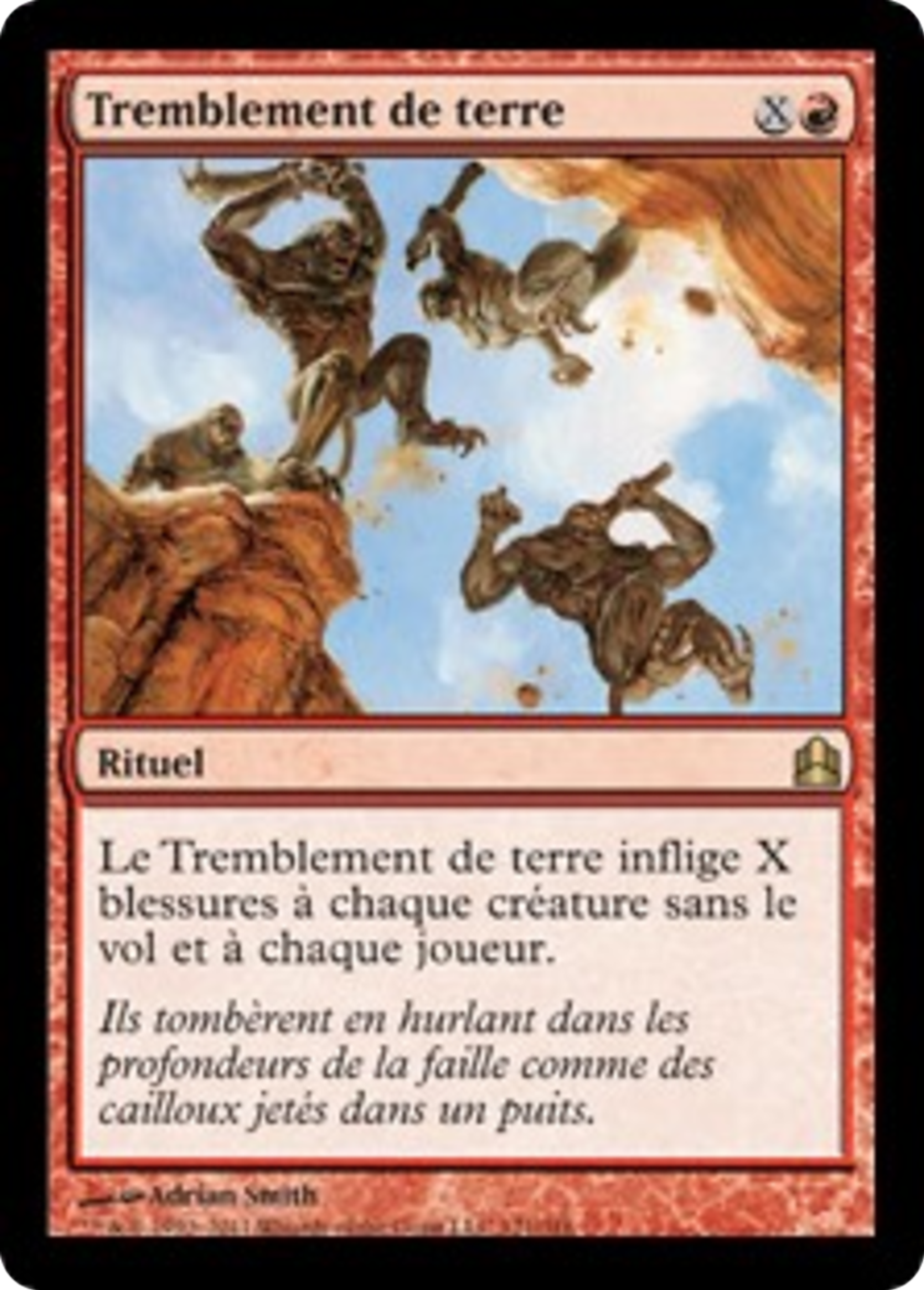 Tremblement de terre — Commander 2011 — Magic: The Gathering