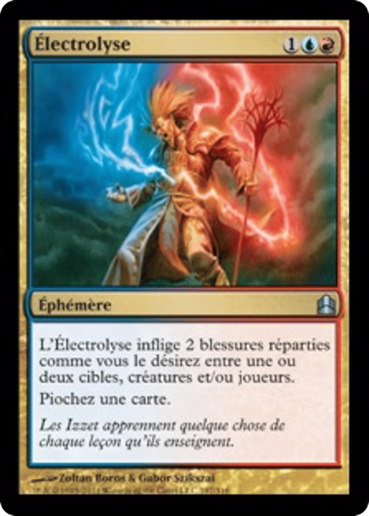 Électrolyse — Commander 2011 — Magic: The Gathering