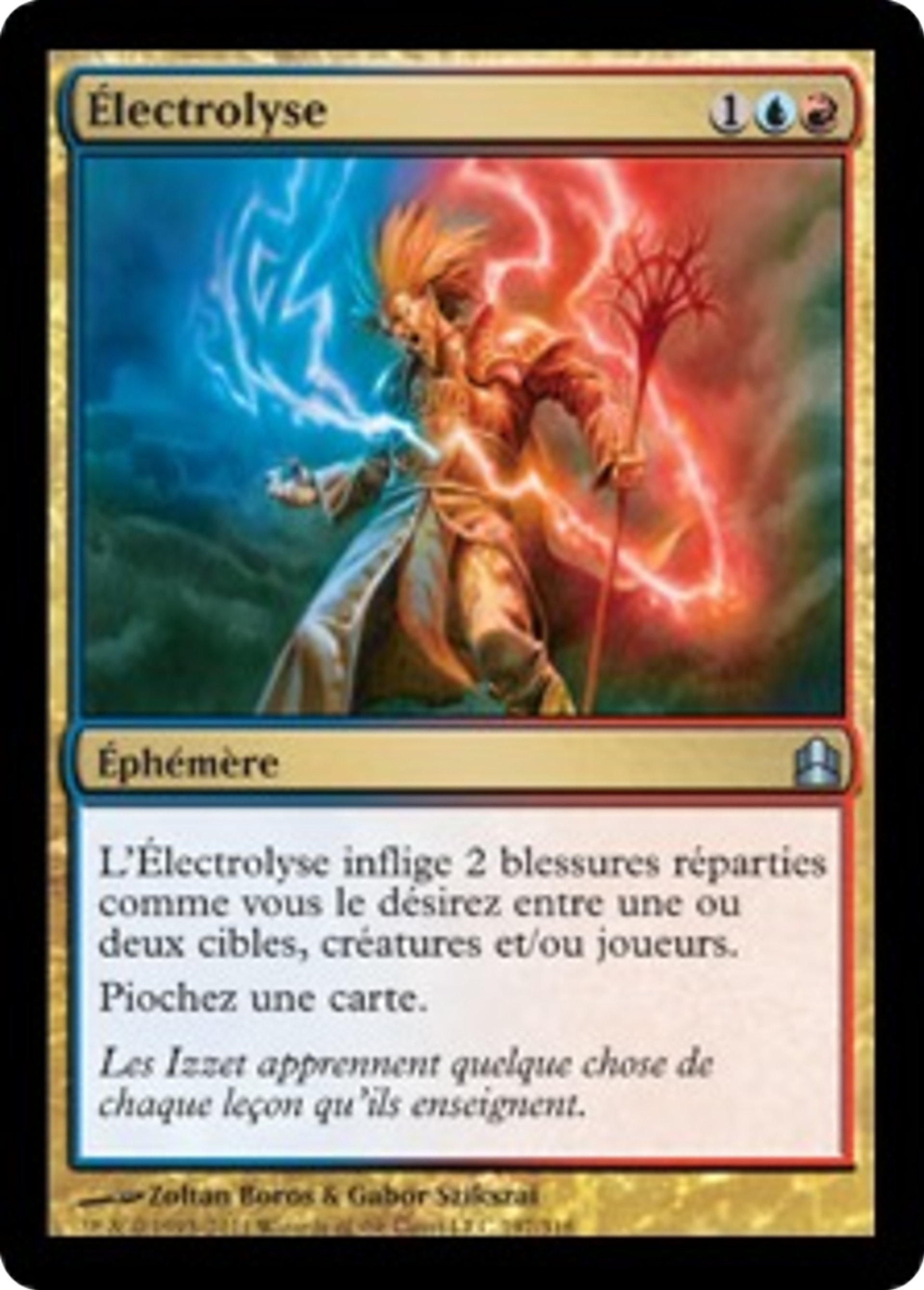 Électrolyse — Commander 2011 — Magic: The Gathering