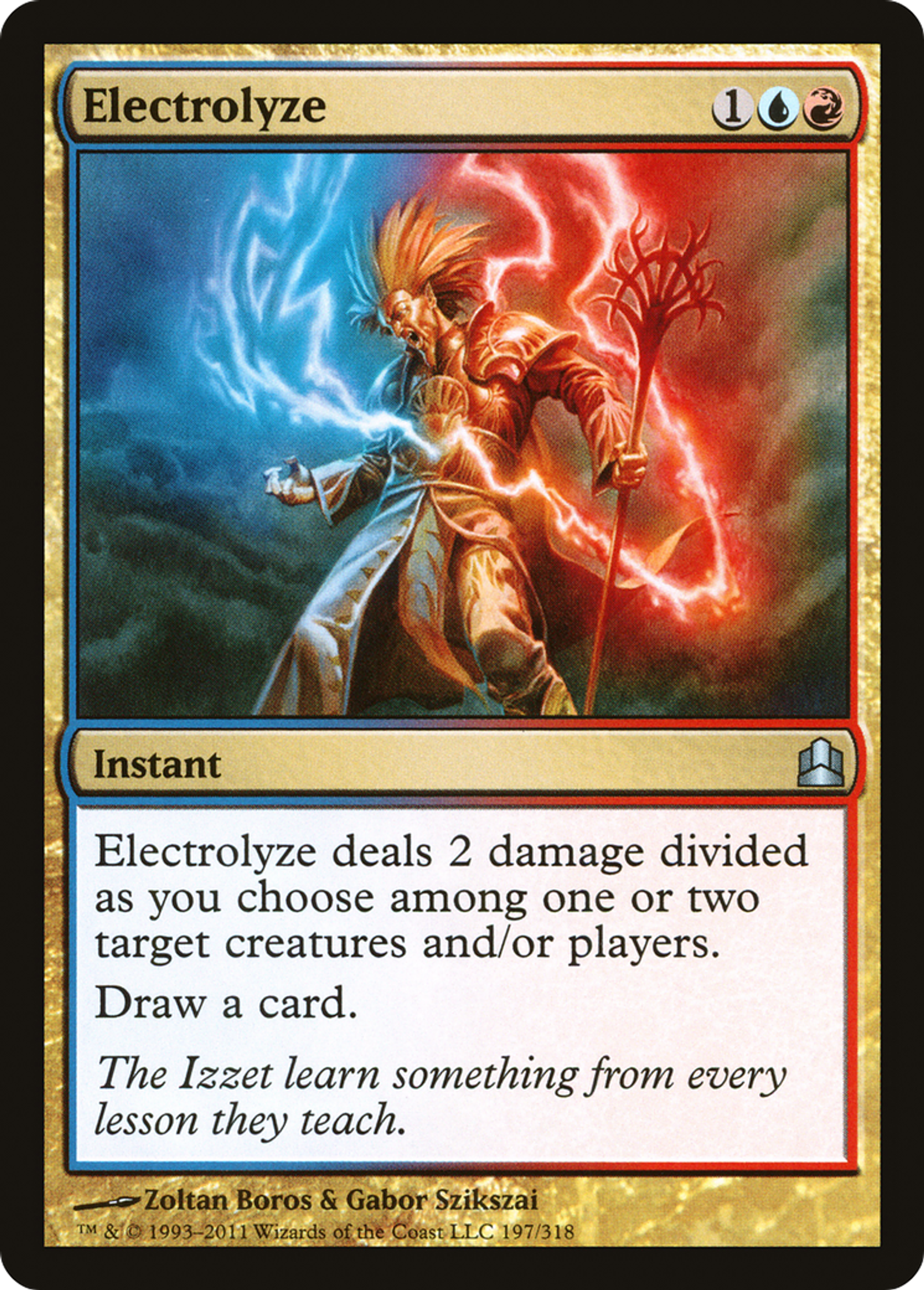 Electrolyze — Commander 2011 — Magic: The Gathering