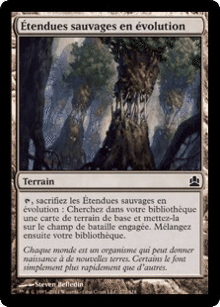 Étendues sauvages en évolution — Commander 2011 — Magic: The Gathering