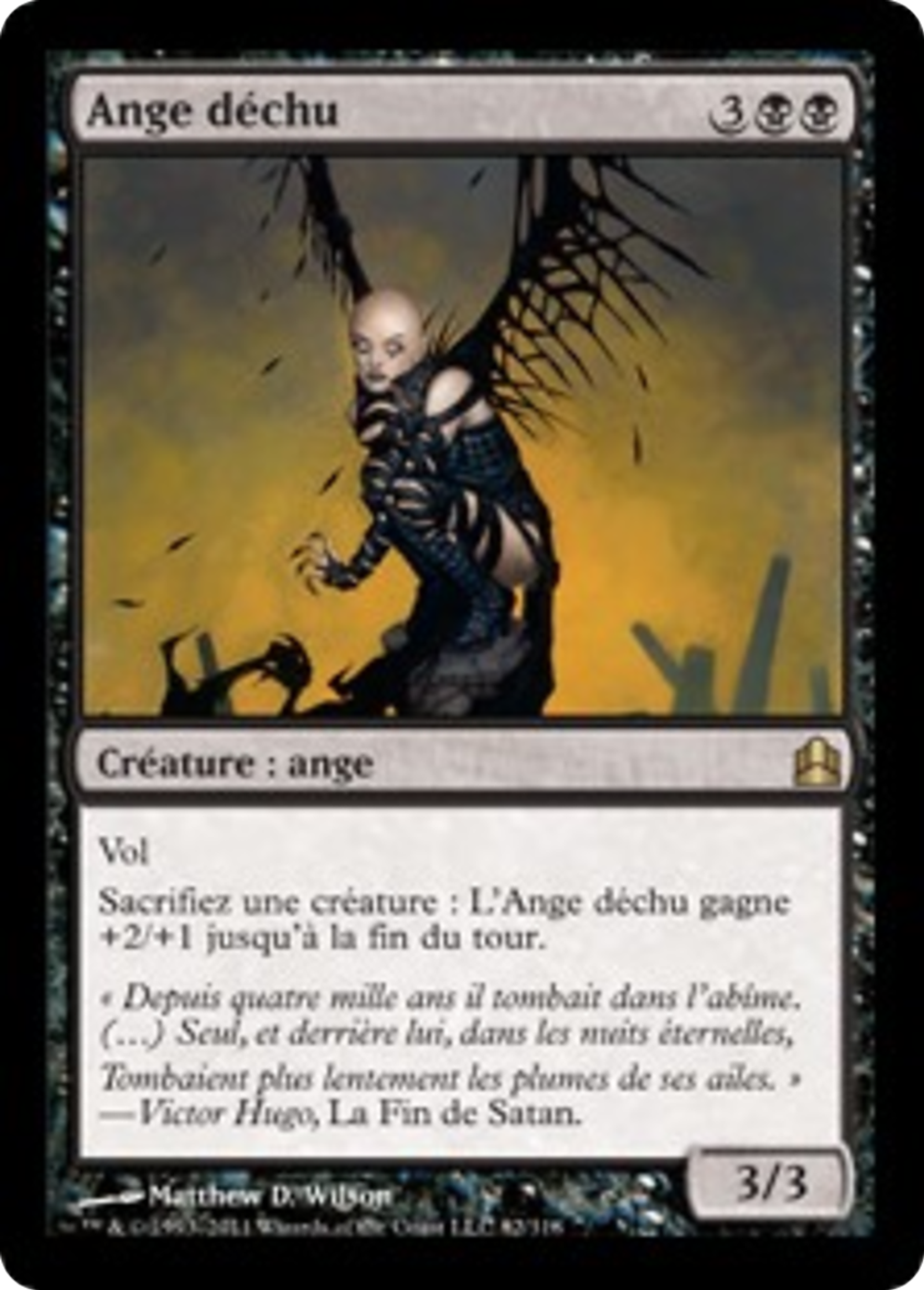 Ange déchue — Commander 2011 — Magic: The Gathering