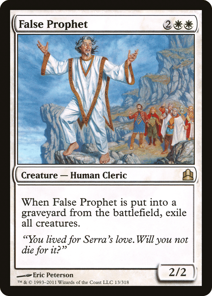 False Prophet — Commander 2011 — Magic: The Gathering
