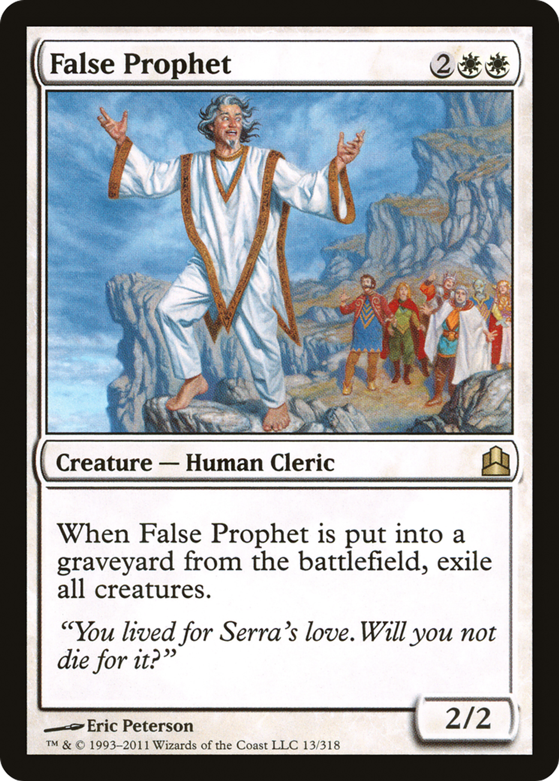 False Prophet — Commander 2011 — Magic: The Gathering