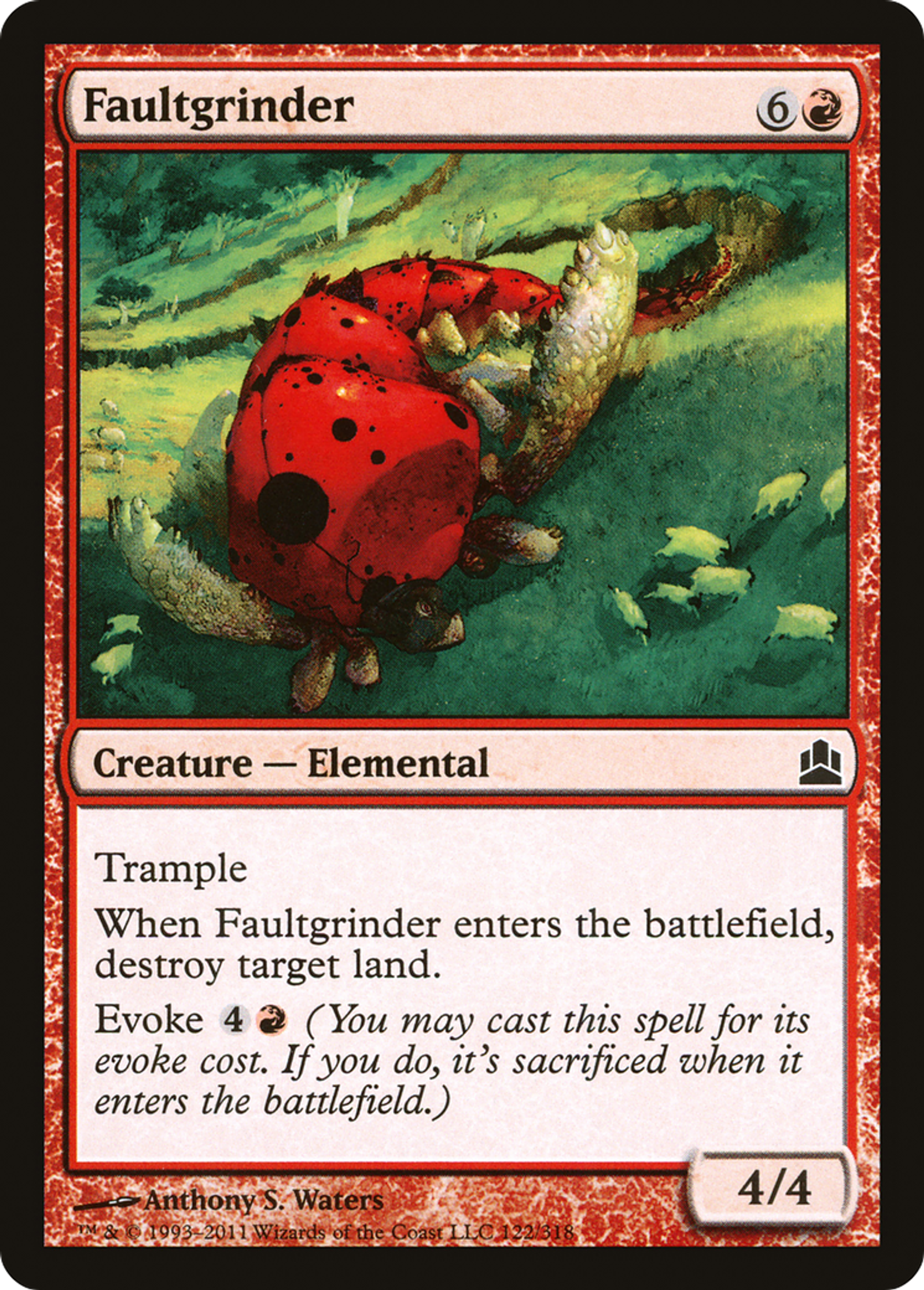 Faultgrinder — Commander 2011 — Magic: The Gathering