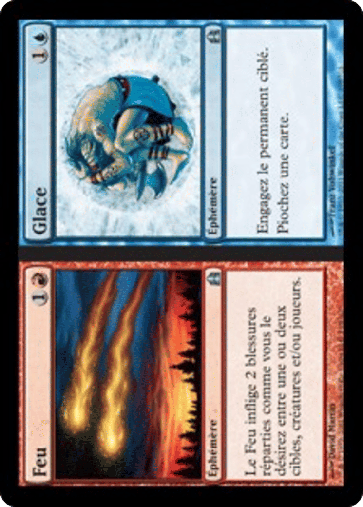 Feu // Glace — Commander 2011 — Magic: The Gathering