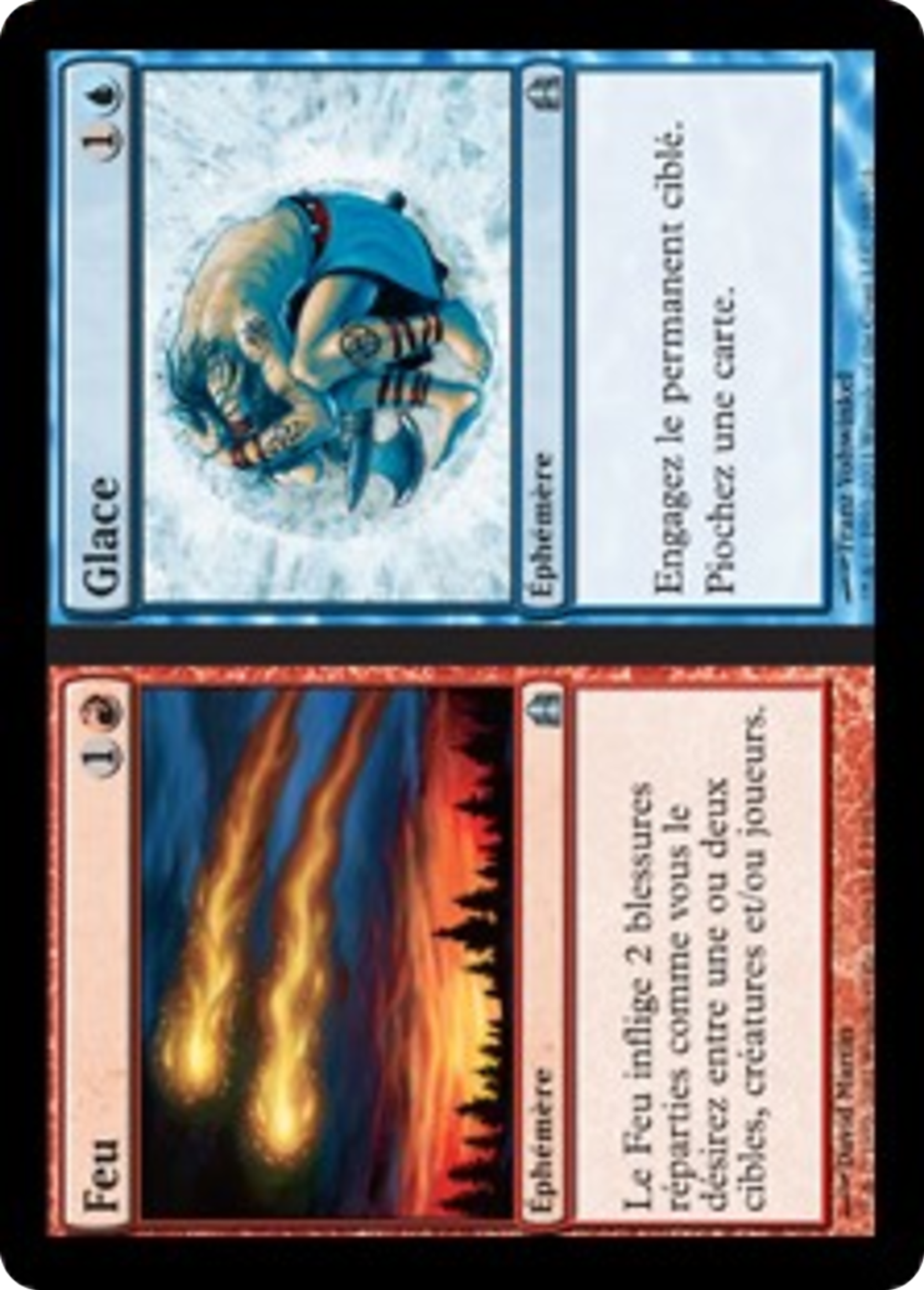 Feu // Glace — Commander 2011 — Magic: The Gathering