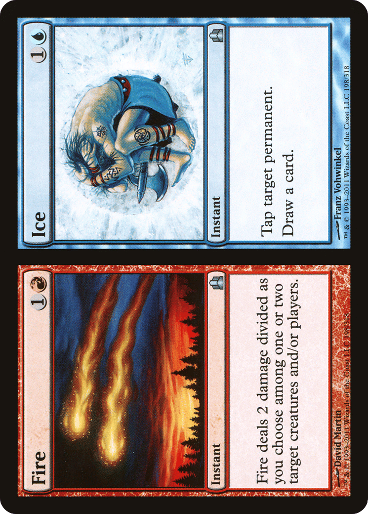 Fire // Ice — Commander 2011 — Magic: The Gathering