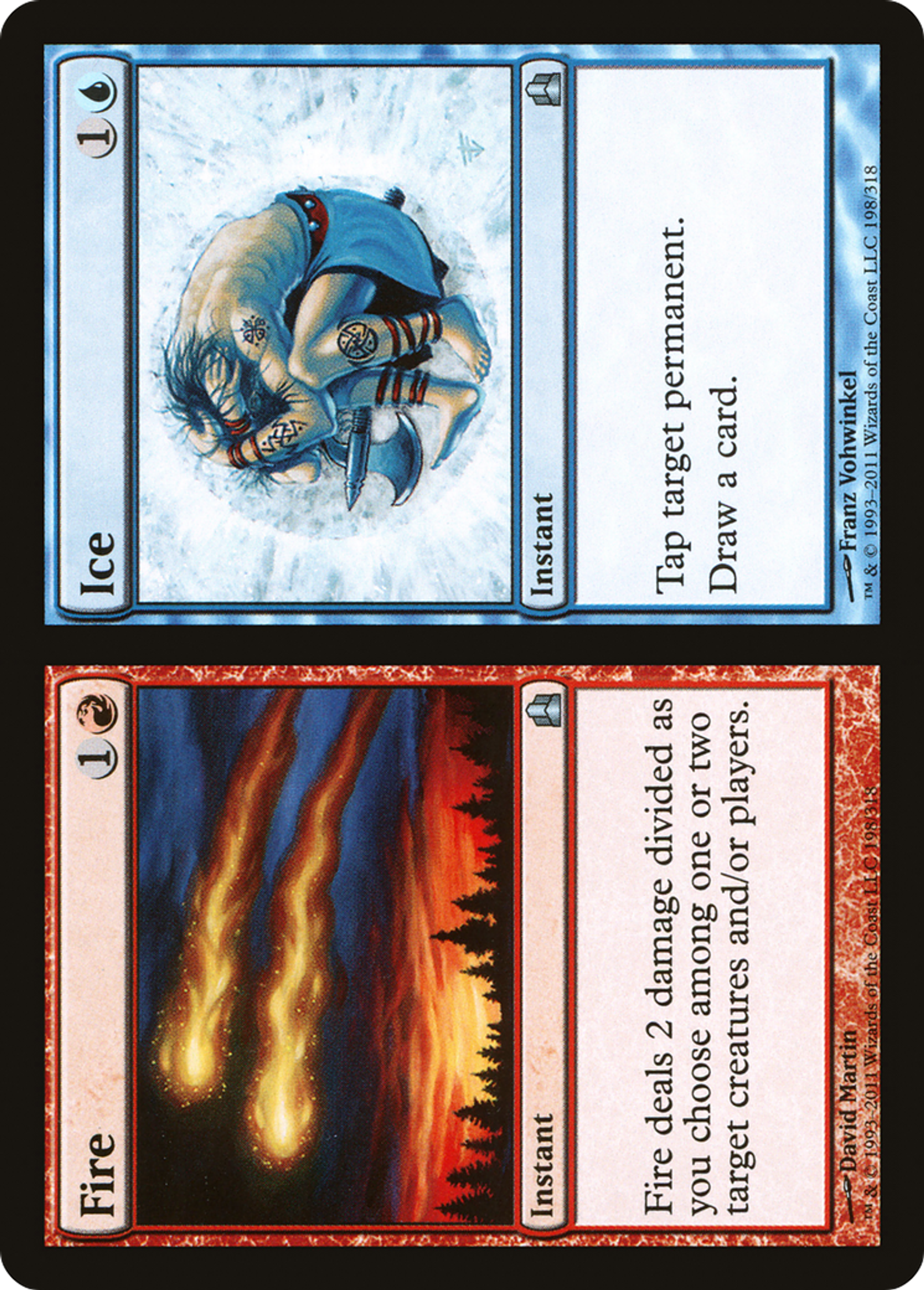 Fire // Ice — Commander 2011 — Magic: The Gathering