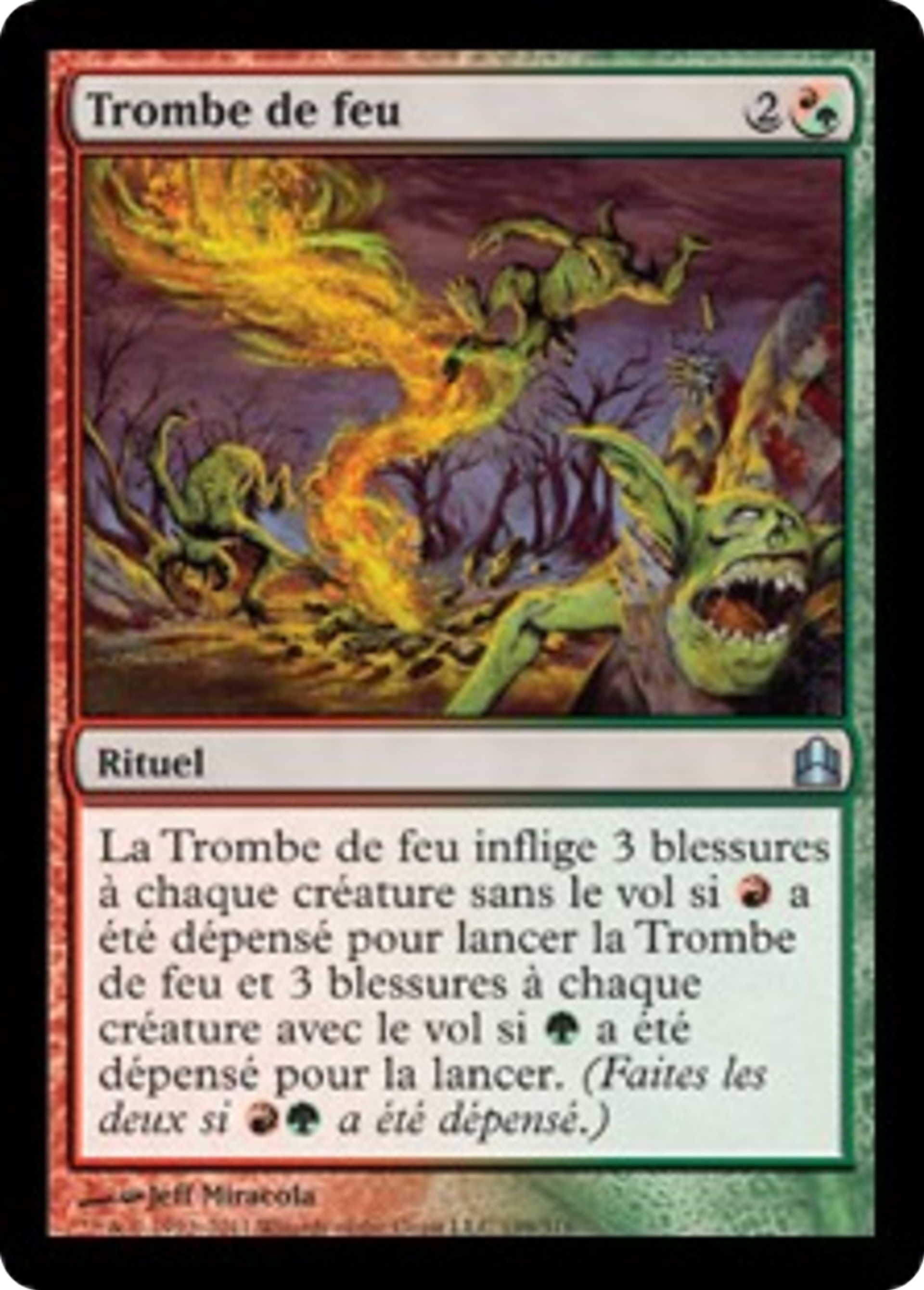 Trombe de feu — Commander 2011 — Magic: The Gathering
