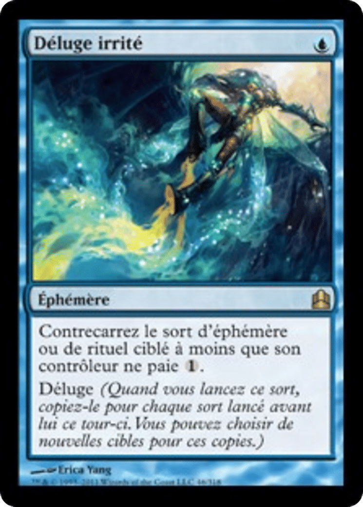 Déluge irrité — Commander 2011 — Magic: The Gathering