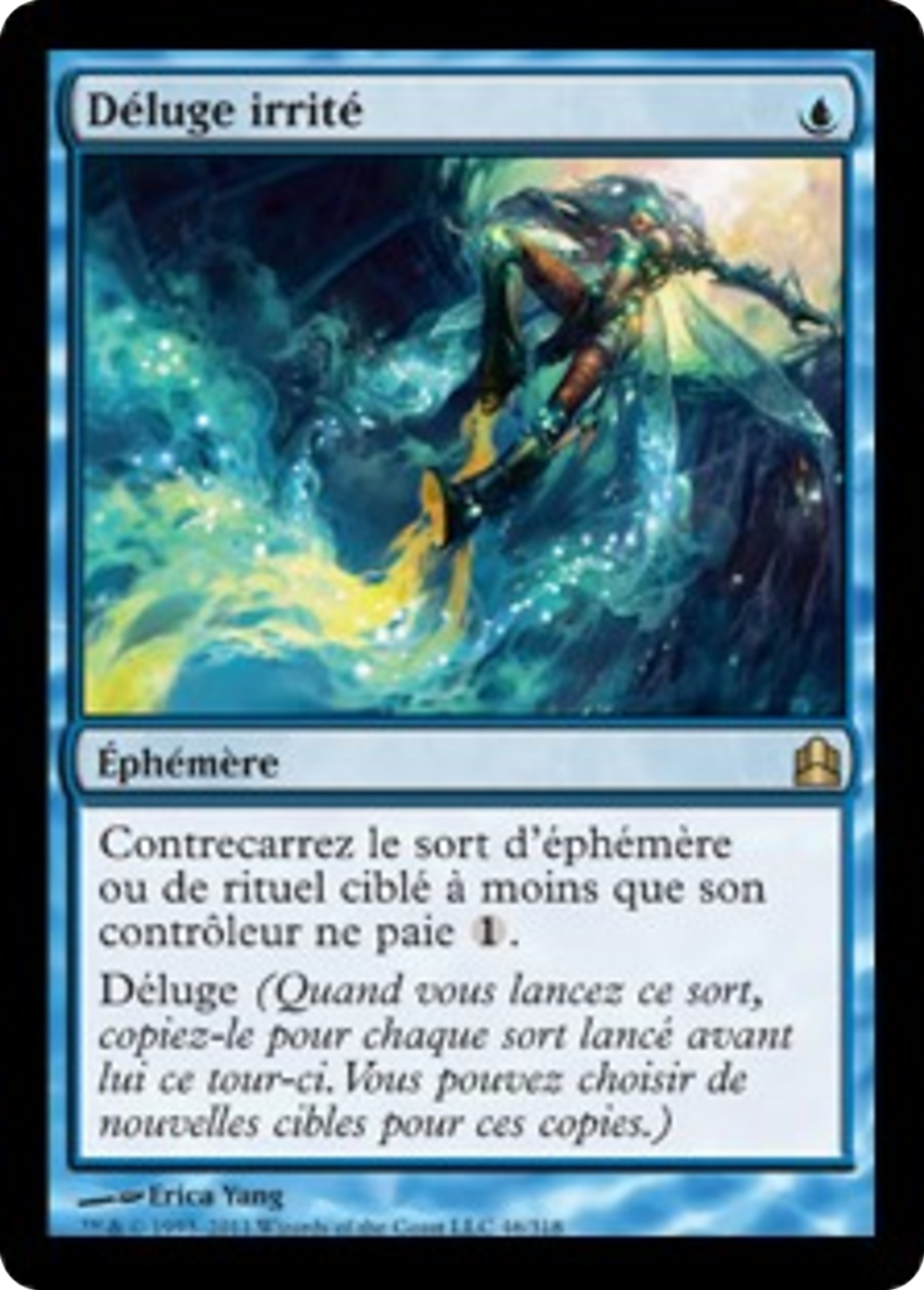 Déluge irrité — Commander 2011 — Magic: The Gathering