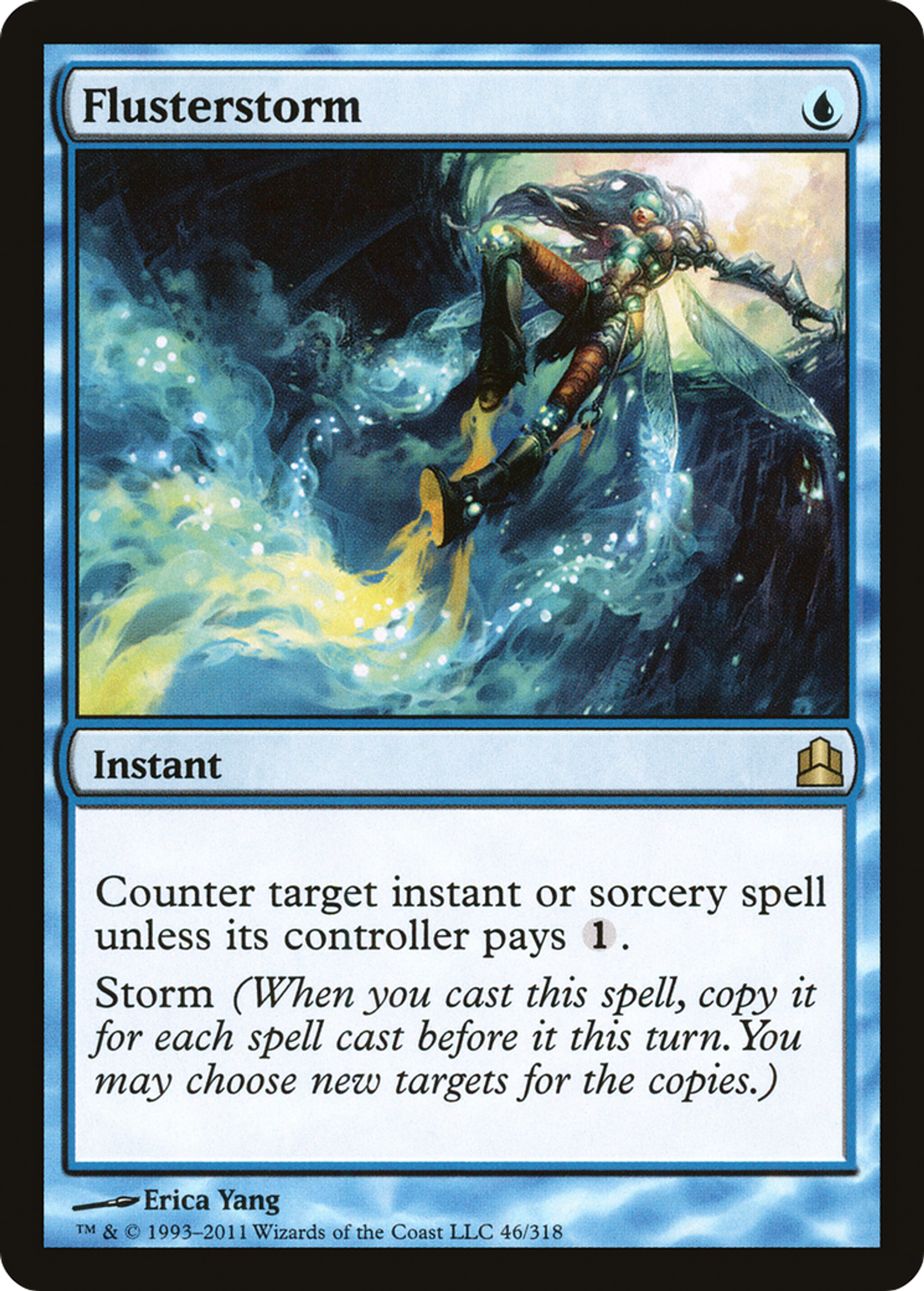 Déluge irrité — Commander 2011 — Magic: The Gathering
