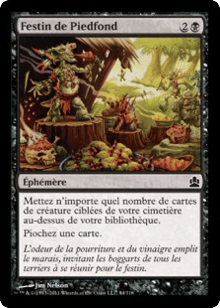 Festin de Piedfond — Commander 2011 — Magic: The Gathering