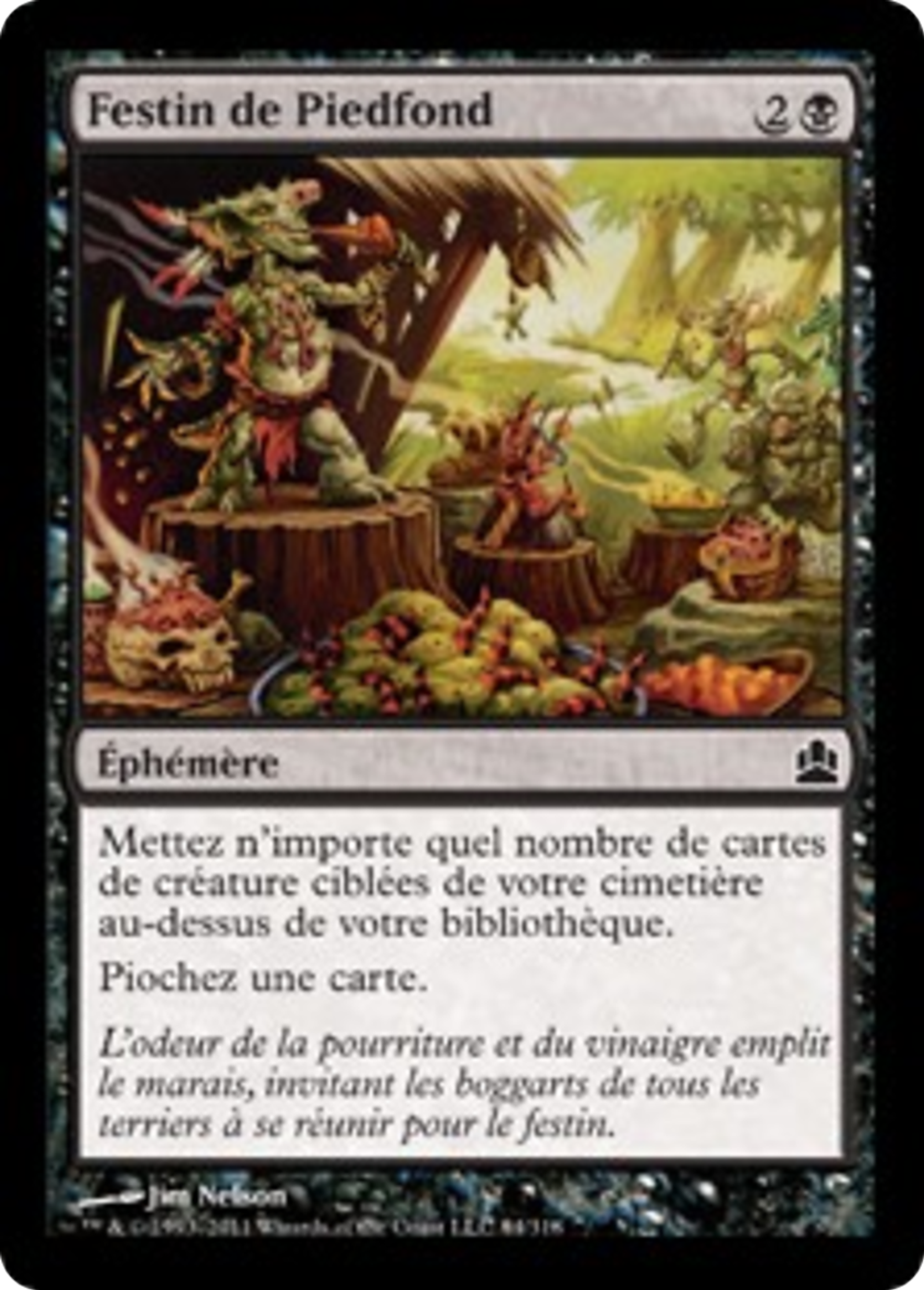 Festin de Piedfond — Commander 2011 — Magic: The Gathering